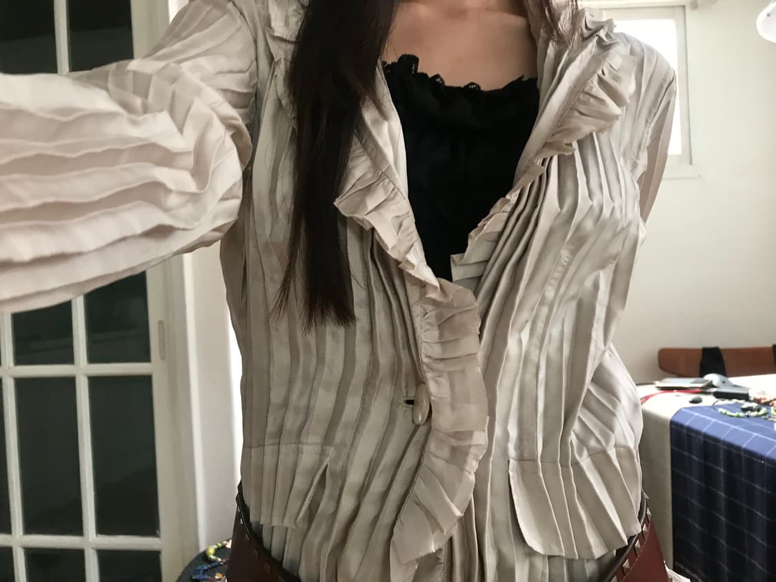 vintage pleats jacket 상품이미지6