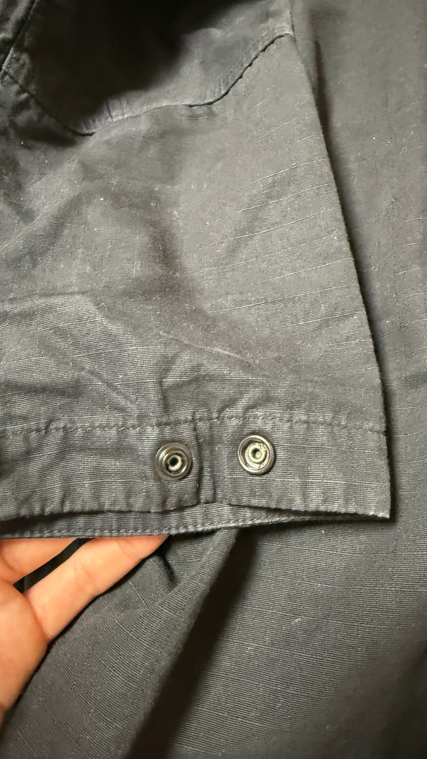 스톤아일랜드 코튼 립스탑 스목 쿼터 아노락 집업 L 상품이미지8