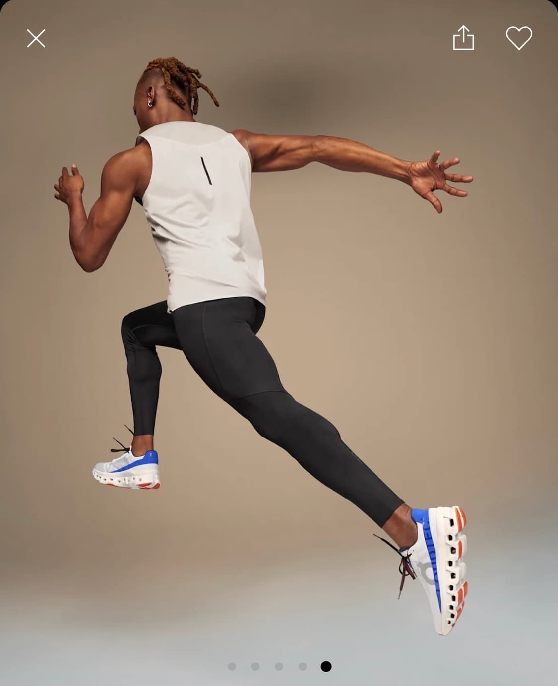 온러닝 퍼포먼스 롱타이즈 M 판매 상품이미지1