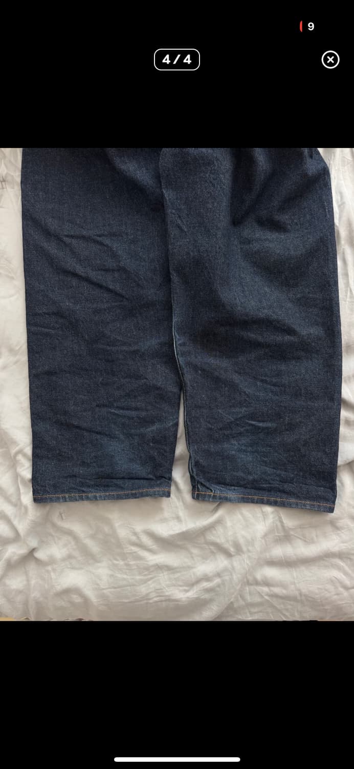 슈프림 셀비지 데님 배기진 32 상품이미지4