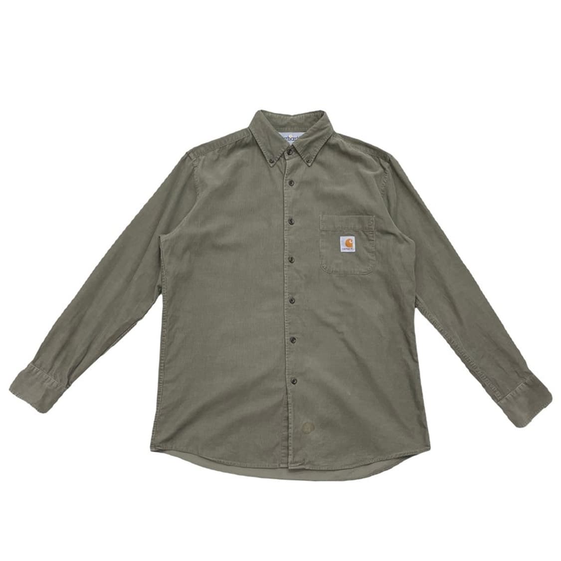 CARHARTT 코듀로이 셔츠 카키 M 상품이미지1