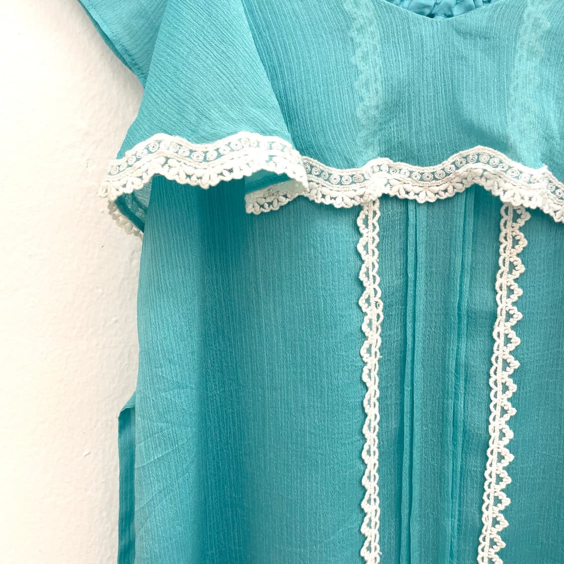 mint ruffle dress 상품이미지2
