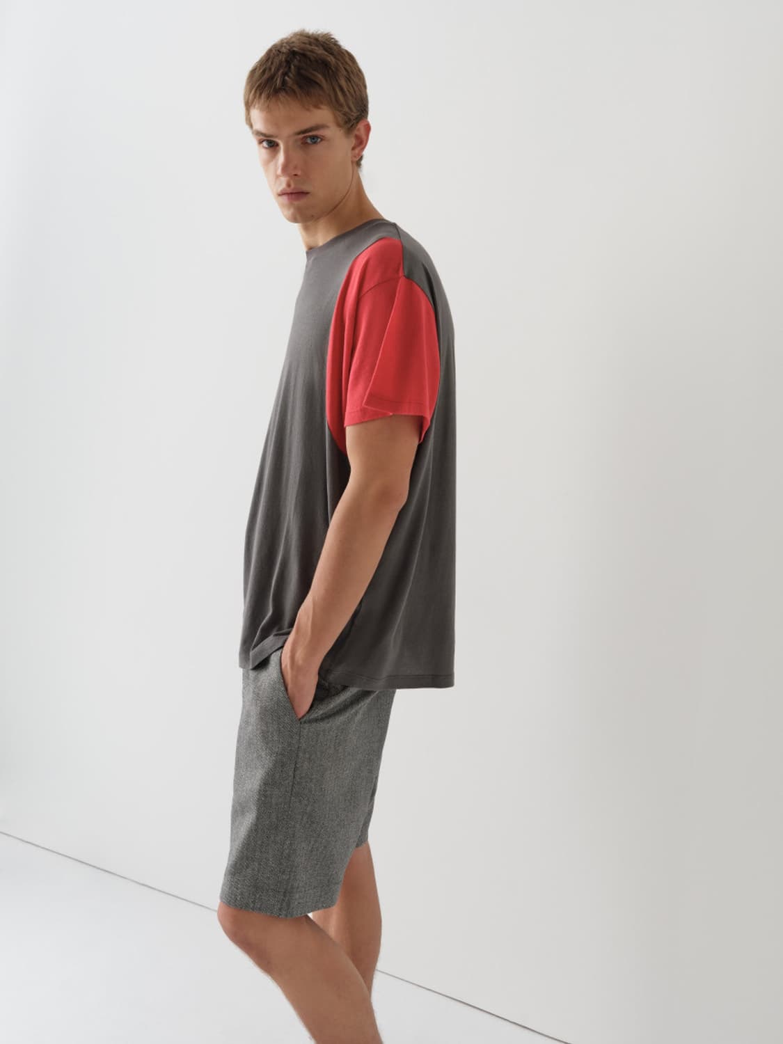 [XS,S,M]기마구아스 Steeve 티셔츠/레드 상품이미지5