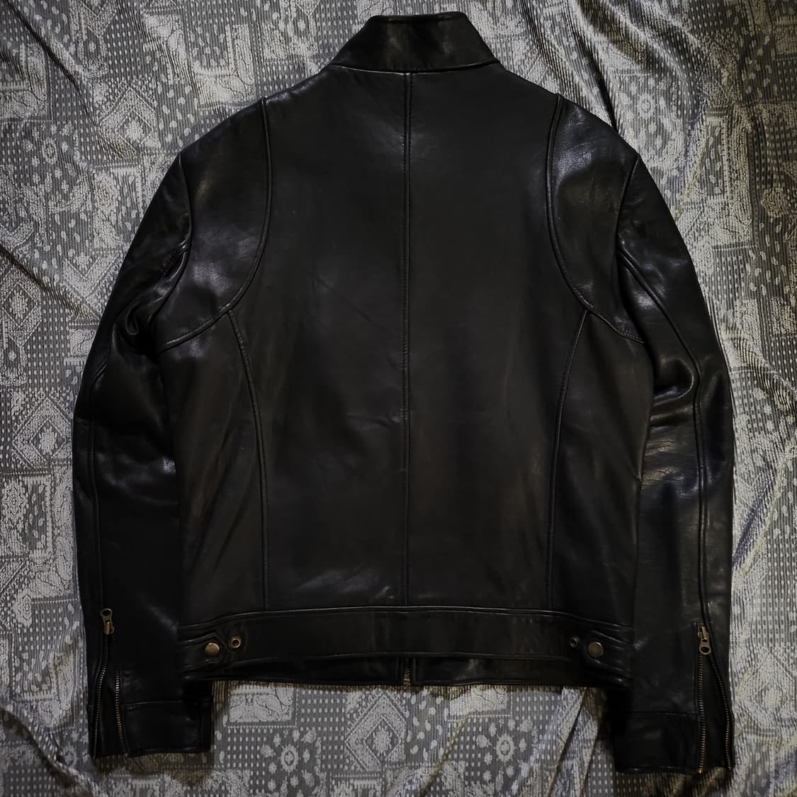 빈티지 램스킨 레더자켓 /쿠어/알렌느/해칭룸/인사일런스/느와르라르메스 상품이미지5