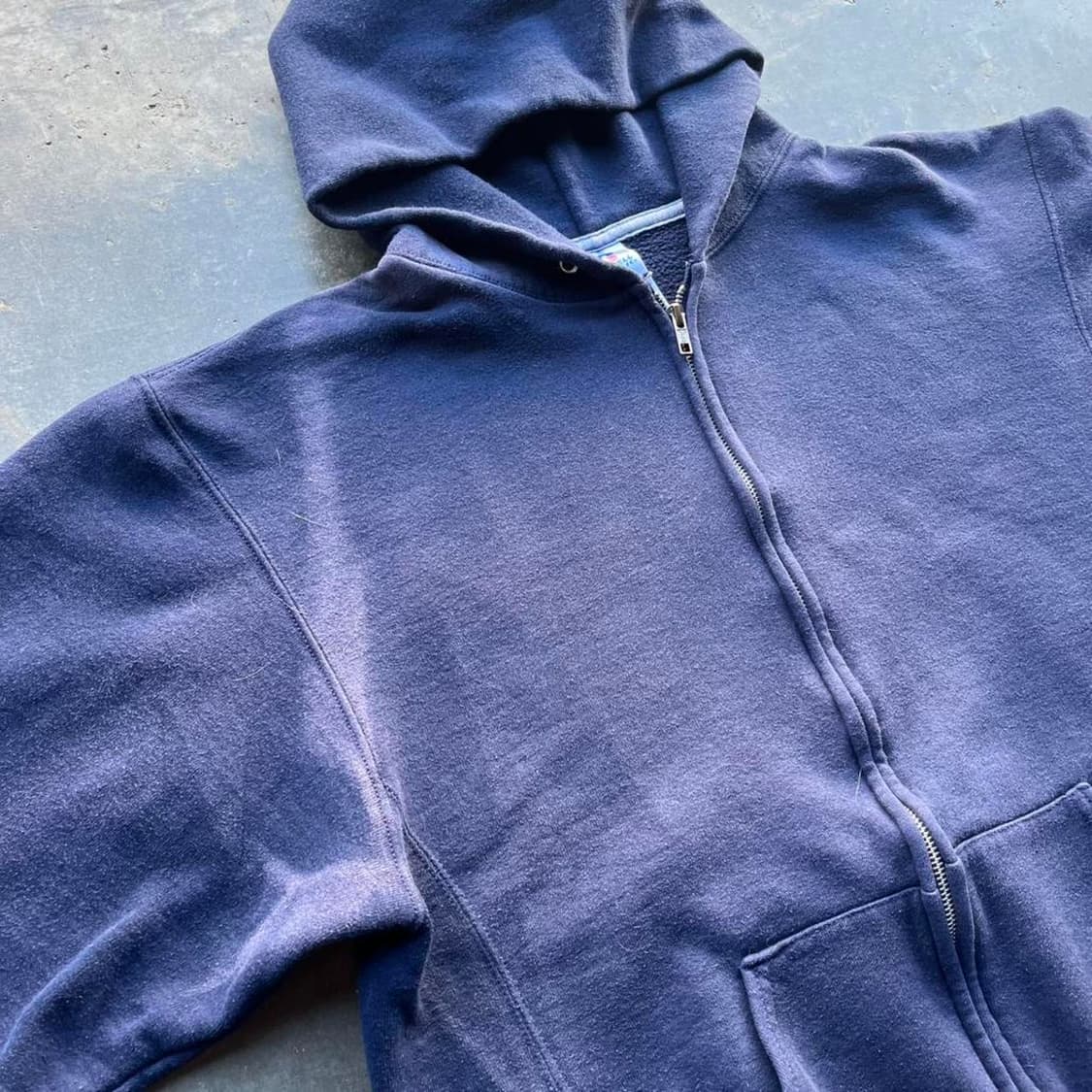 러셀 애슬레틱 후드집업 네이비 상품이미지4