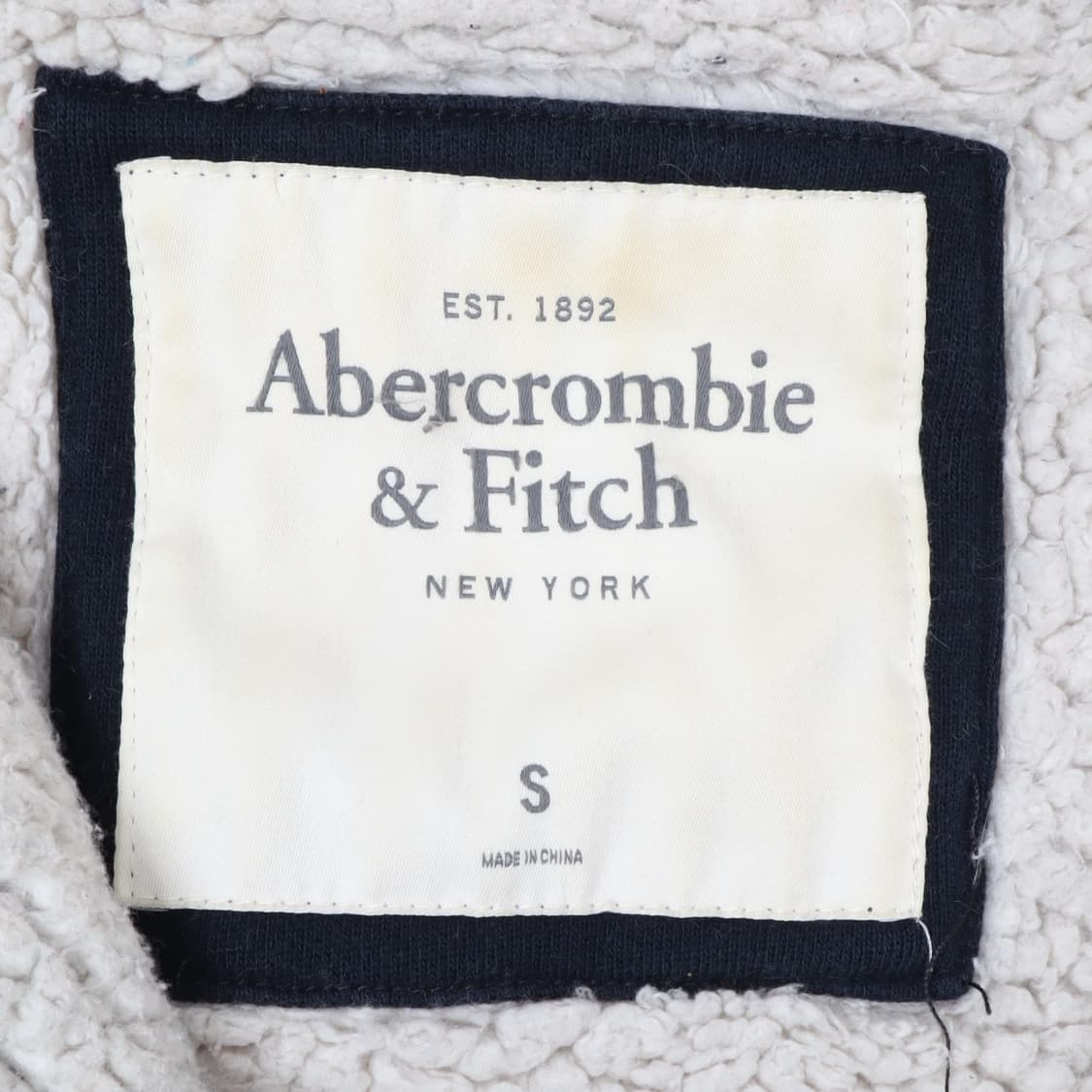 아베크롬비 아치로고 쉐르파 후드집업 상품이미지8