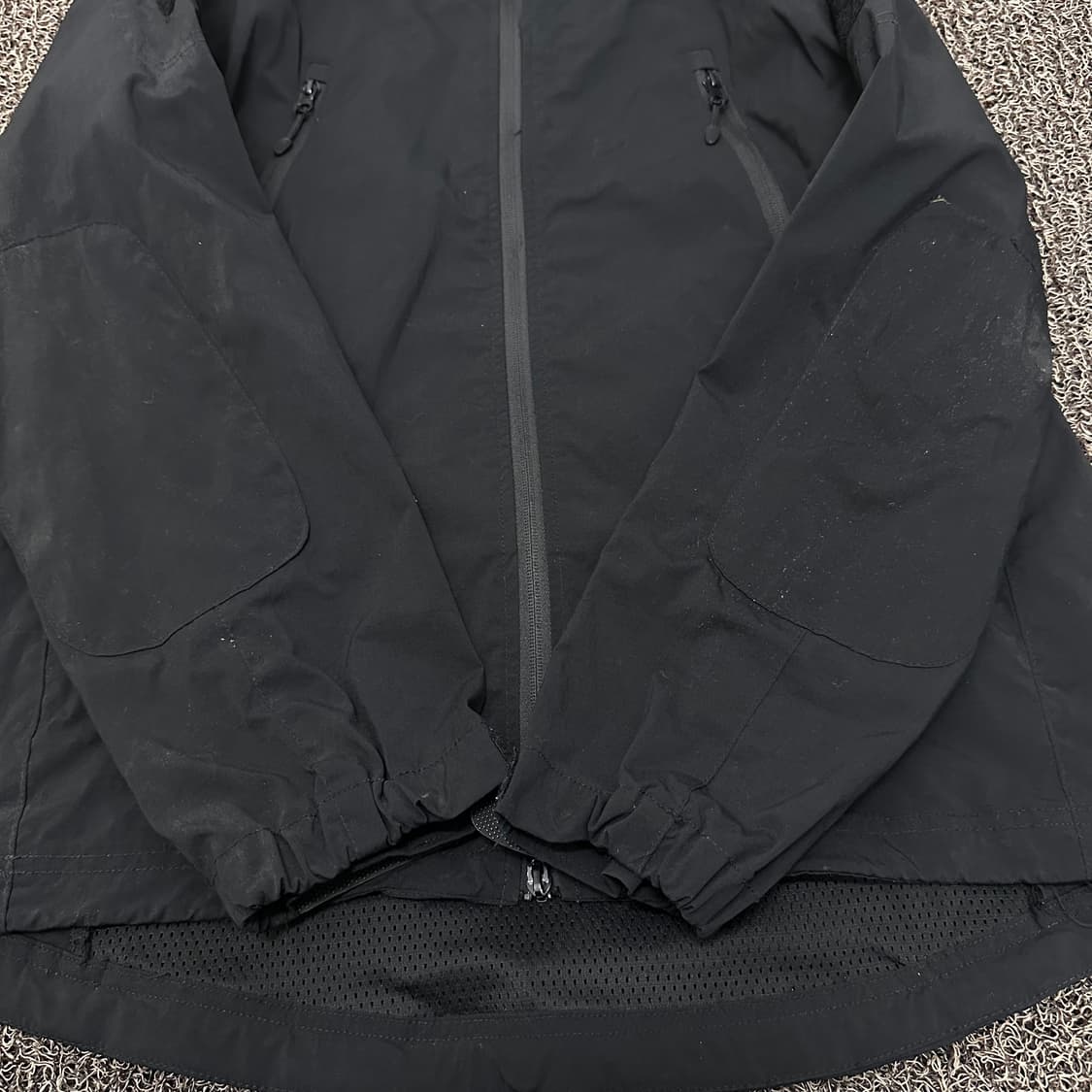 511 택티컬 밀리터리 바람막이 자켓 블랙 XL 상품이미지3