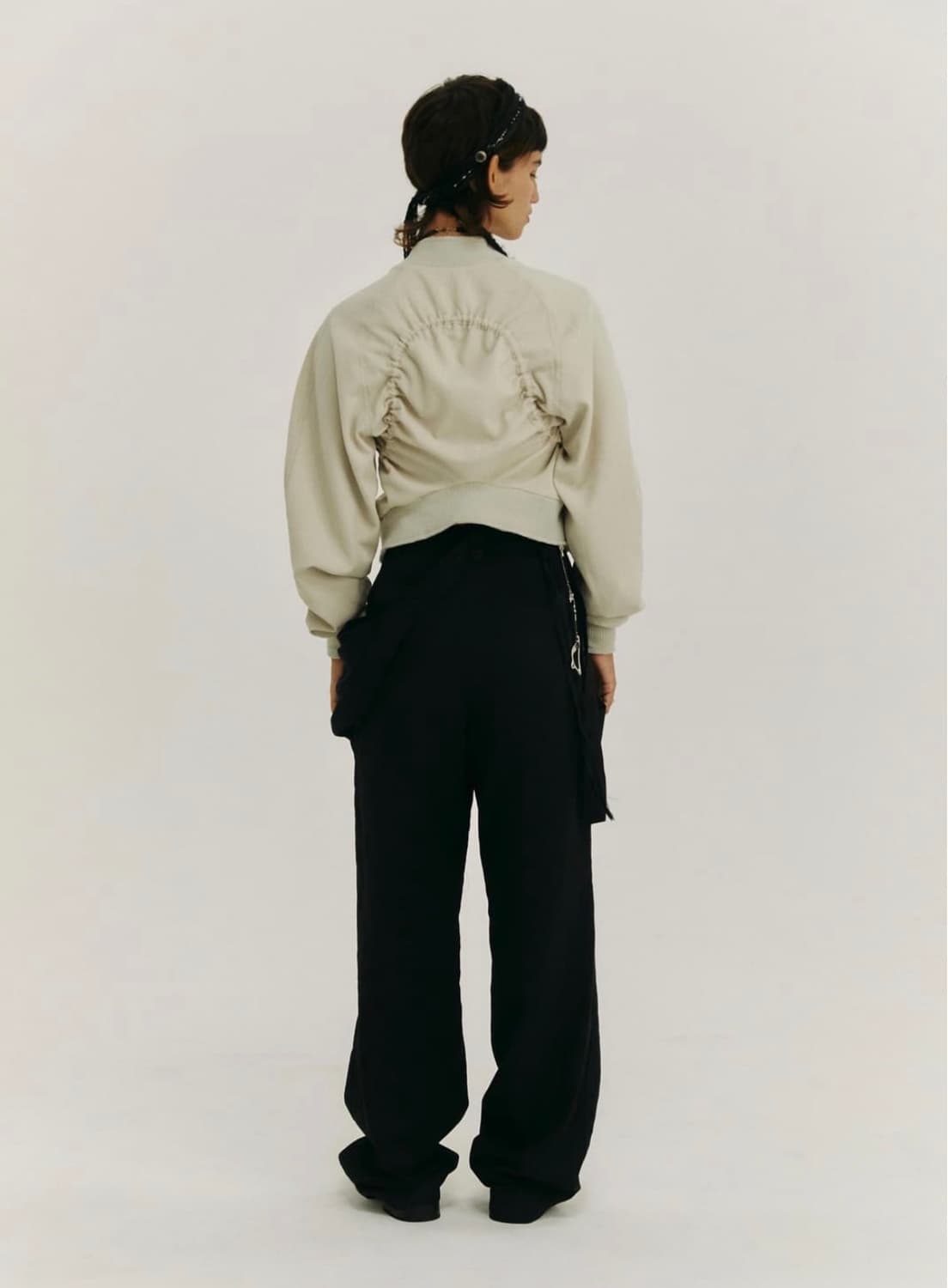 혜인서 리버시블 블루종 봄버 자켓 4 상품이미지3