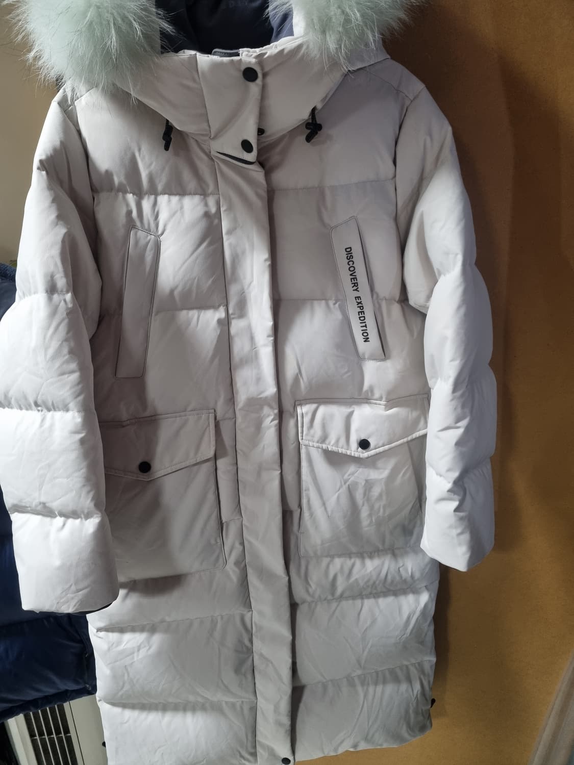 디스커버리 여성 구스 롱패딩  상품이미지1