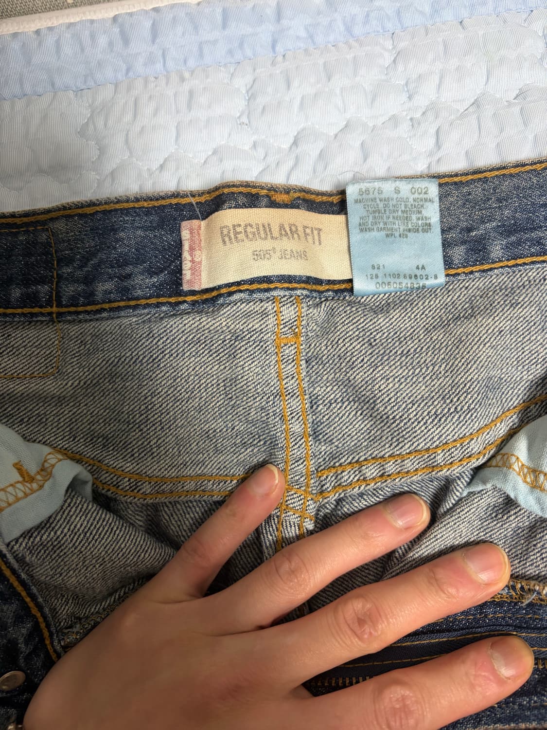 리바이스 505 샌드워싱 데님팬츠 상품이미지2