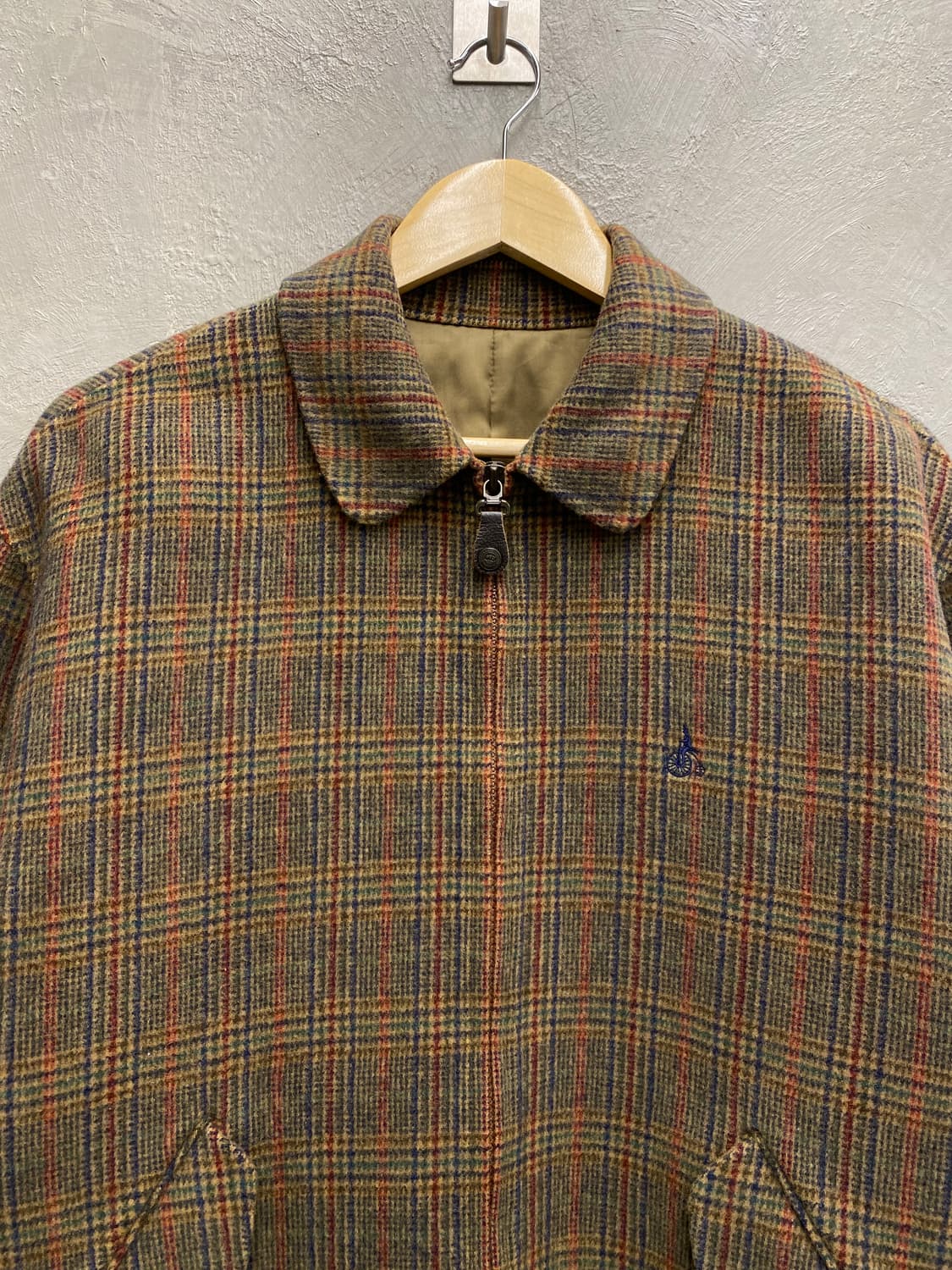 [95] 90-00s Bean Pole 빈폴 빈티지 울 체크 자켓 상품이미지2