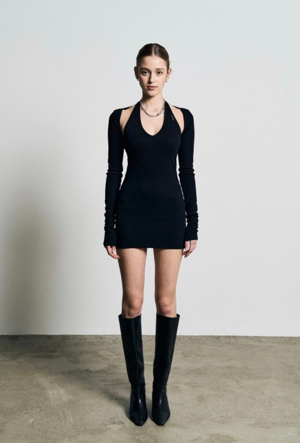 보헤미안서울 홀터넥 볼레로 원피스 상품이미지1