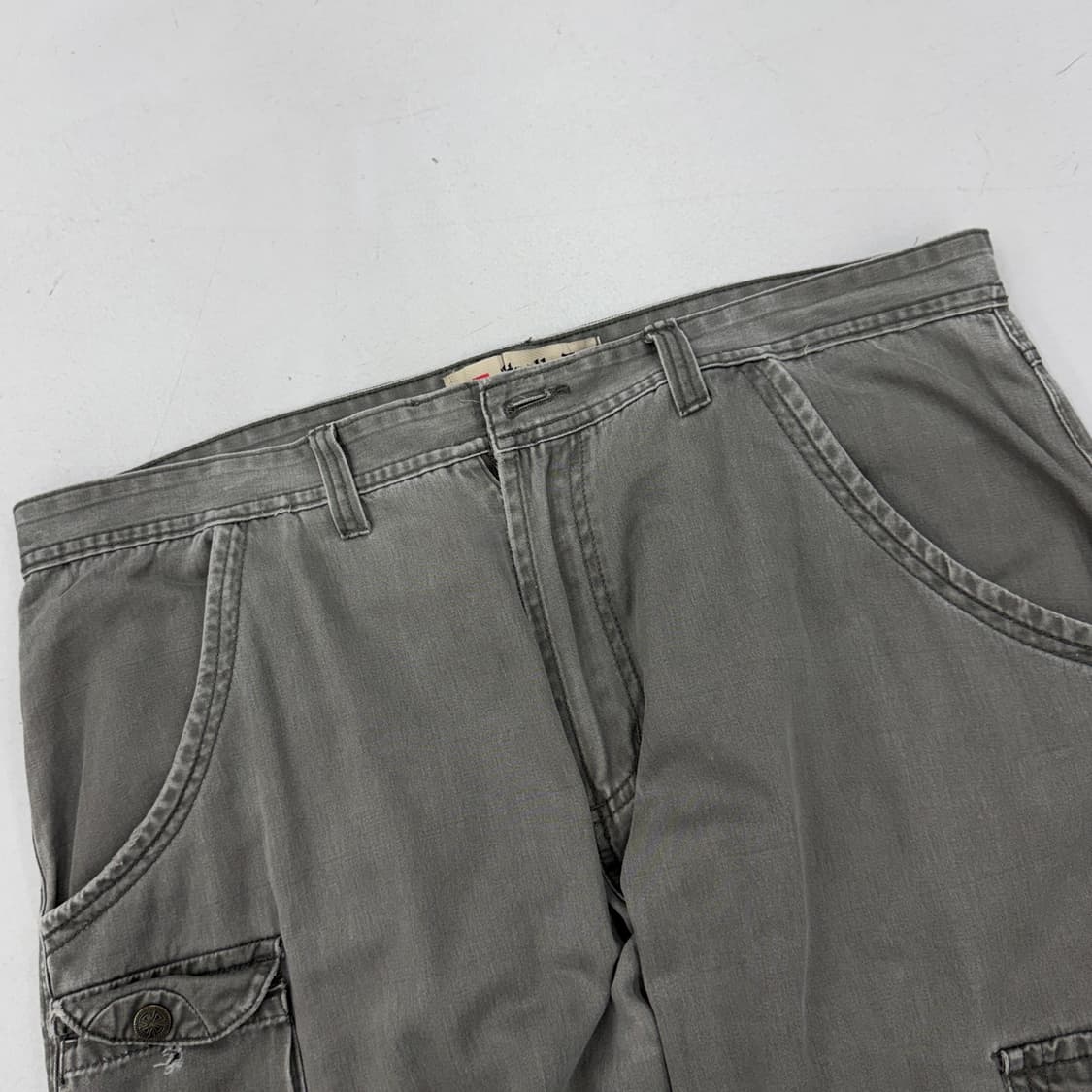 멀티포켓 Y2K 탄창 와이드 유틸리티 와이드 카고팬츠 상품이미지4