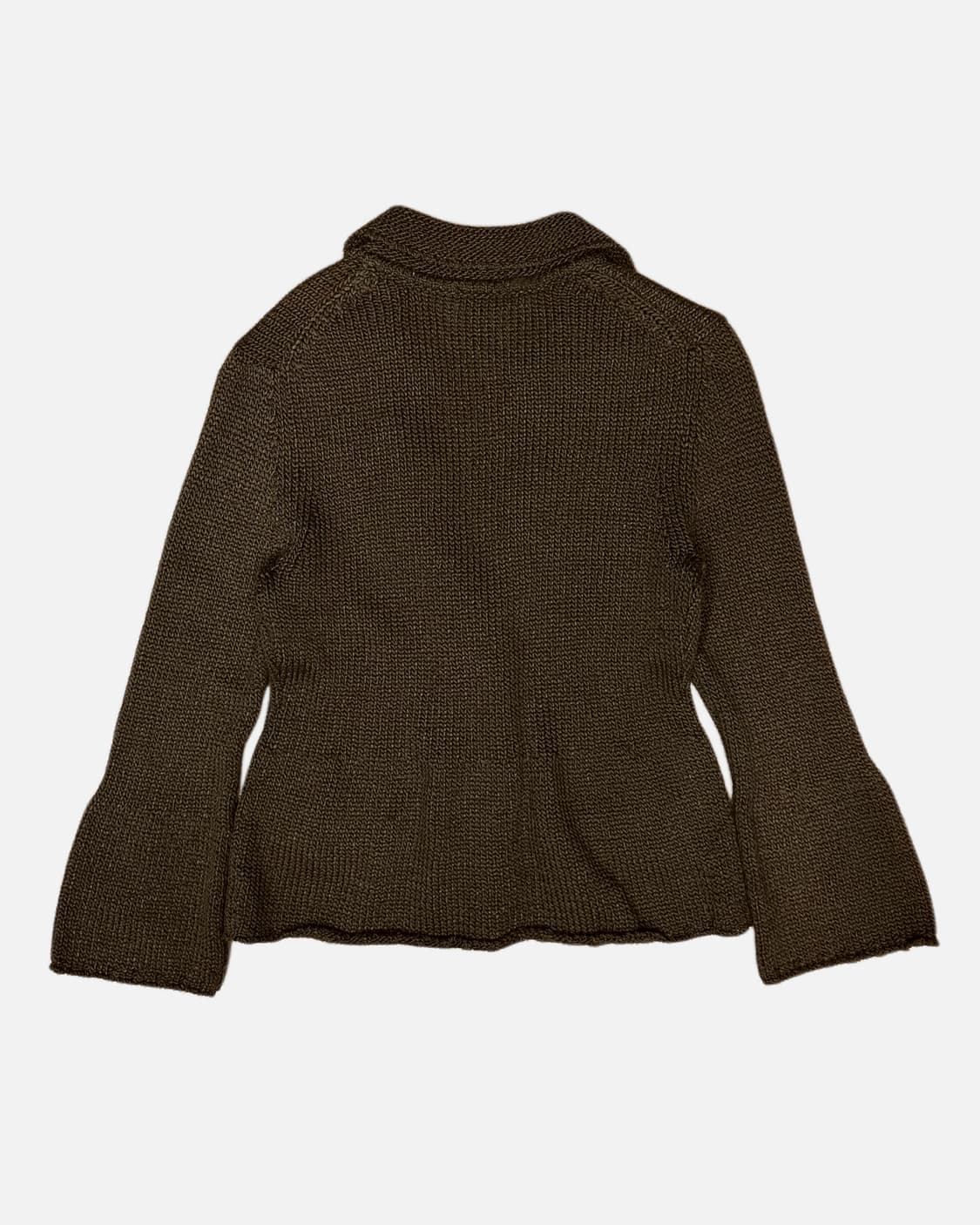 brown wool knit blazer 상품이미지4