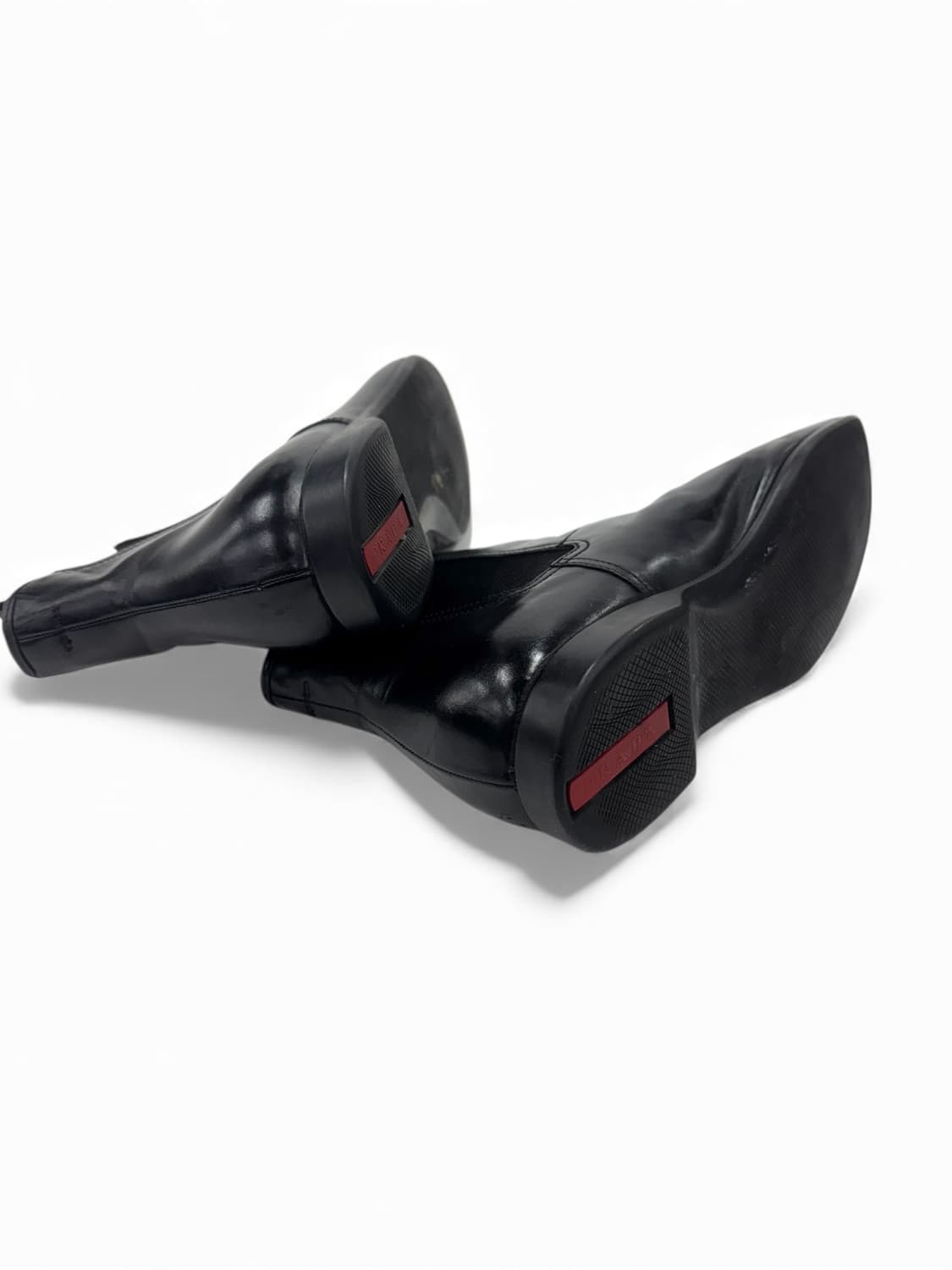 90s Prada Square Toe Boots 상품이미지8