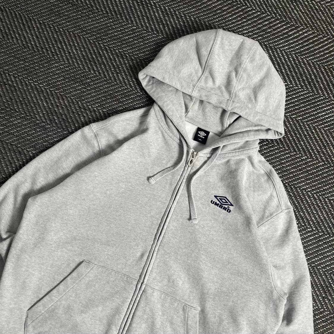 엄브로 미니멀 박시핏 후드 집업y 2915 상품이미지1