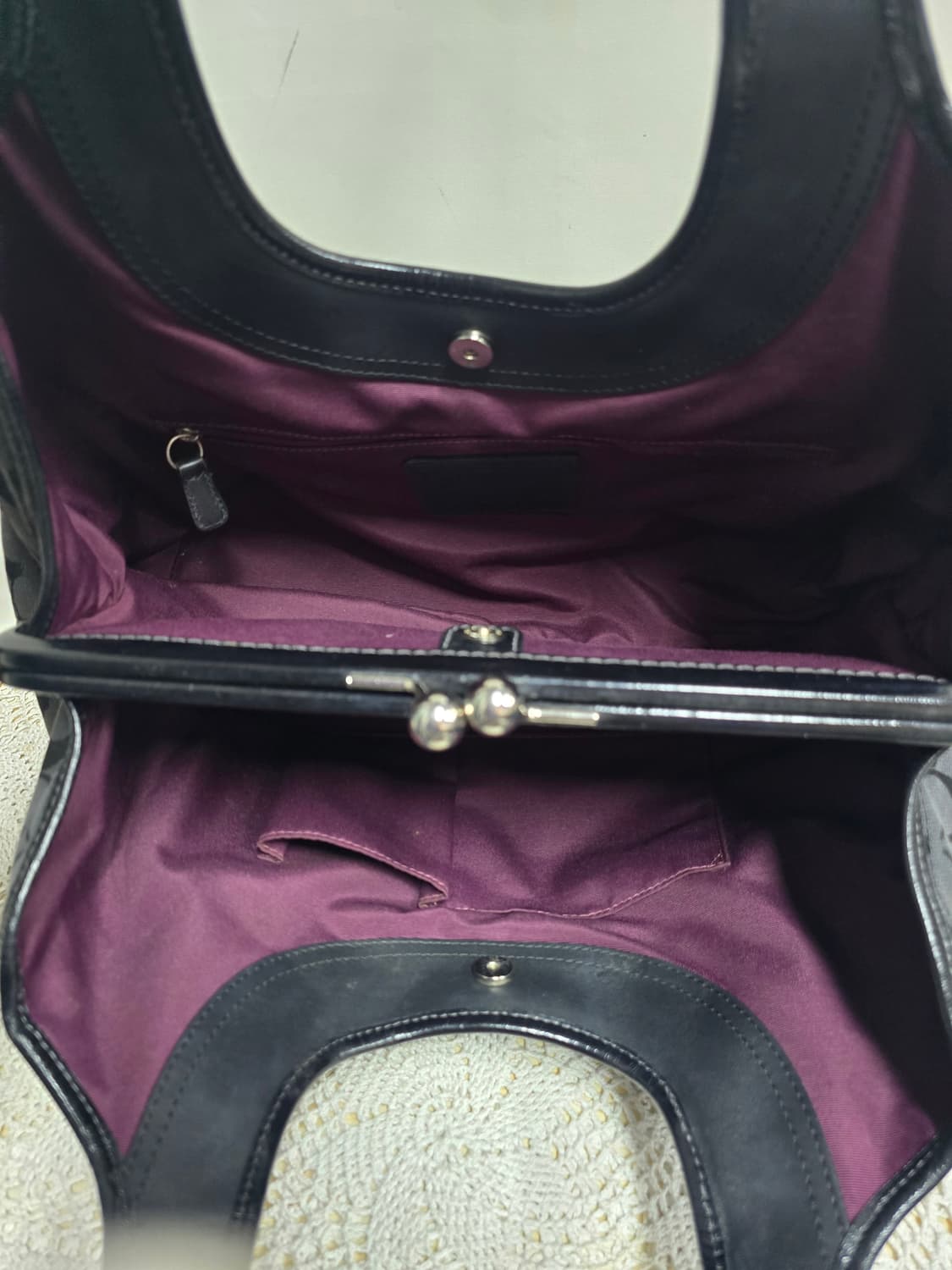 코치 자가드 숄도백 상품이미지5