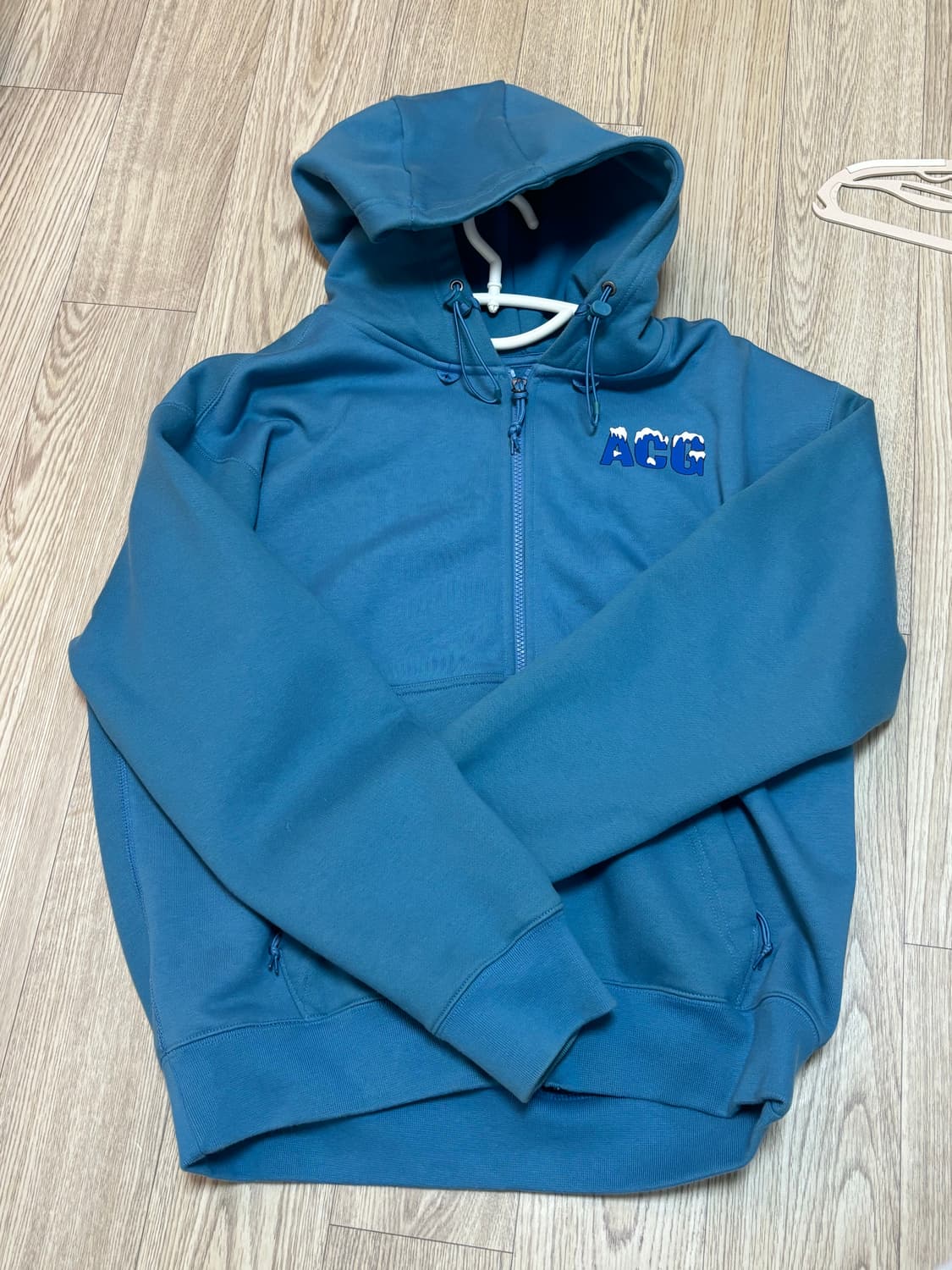 나이키 acg 써마핏 그래픽 후드 집업 더치 블루 상품이미지3