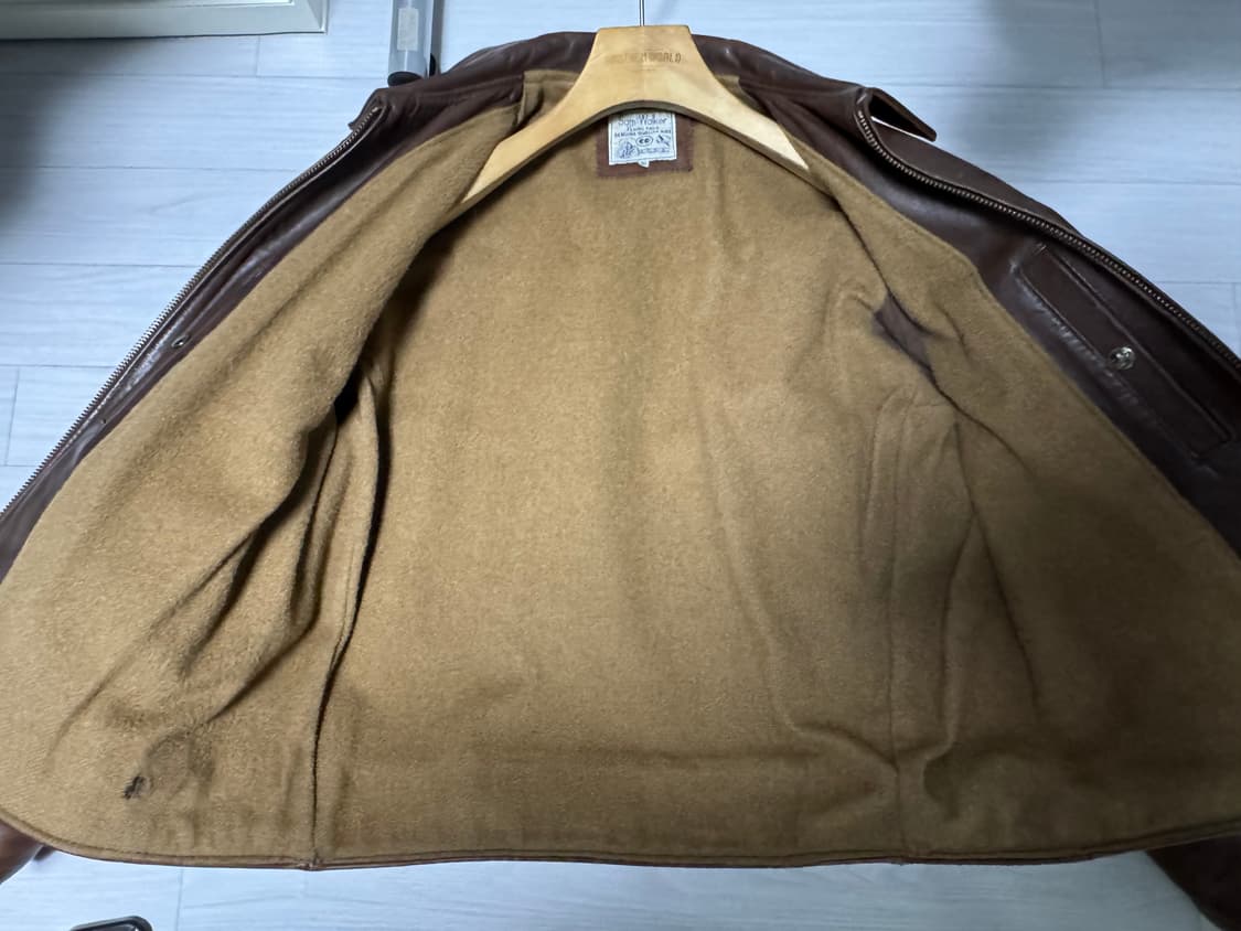 38) 2000s 샘 워커(에어로레더) 하이웨이맨 브라운 상품이미지4