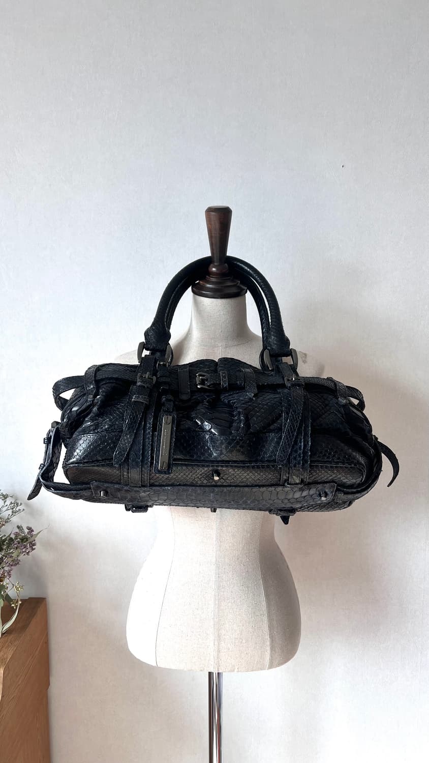 Burberry Prorsum 버버리 프로섬 파이톤 보스턴백 숄더백 상품이미지5