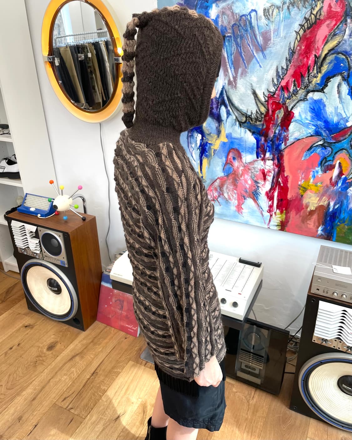 버나드윌헴 바라클라바 니트 스웨터 상품이미지5