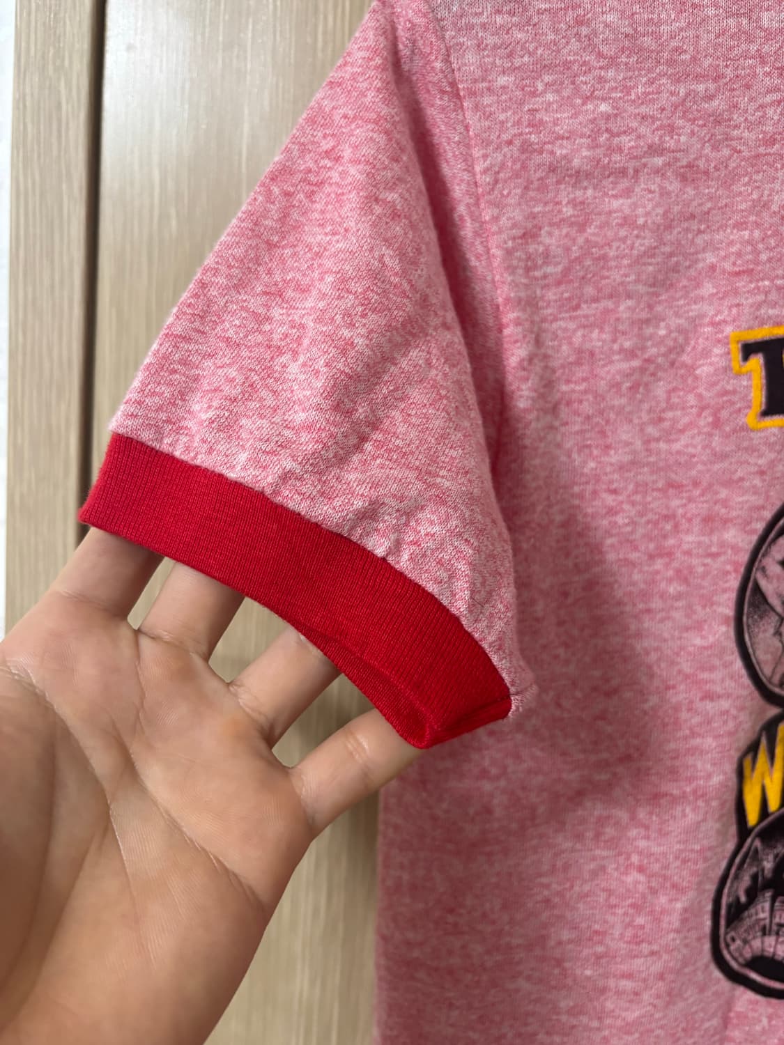 80s JERZEES 러셀 핑크 빈티지 프린팅 상품이미지7