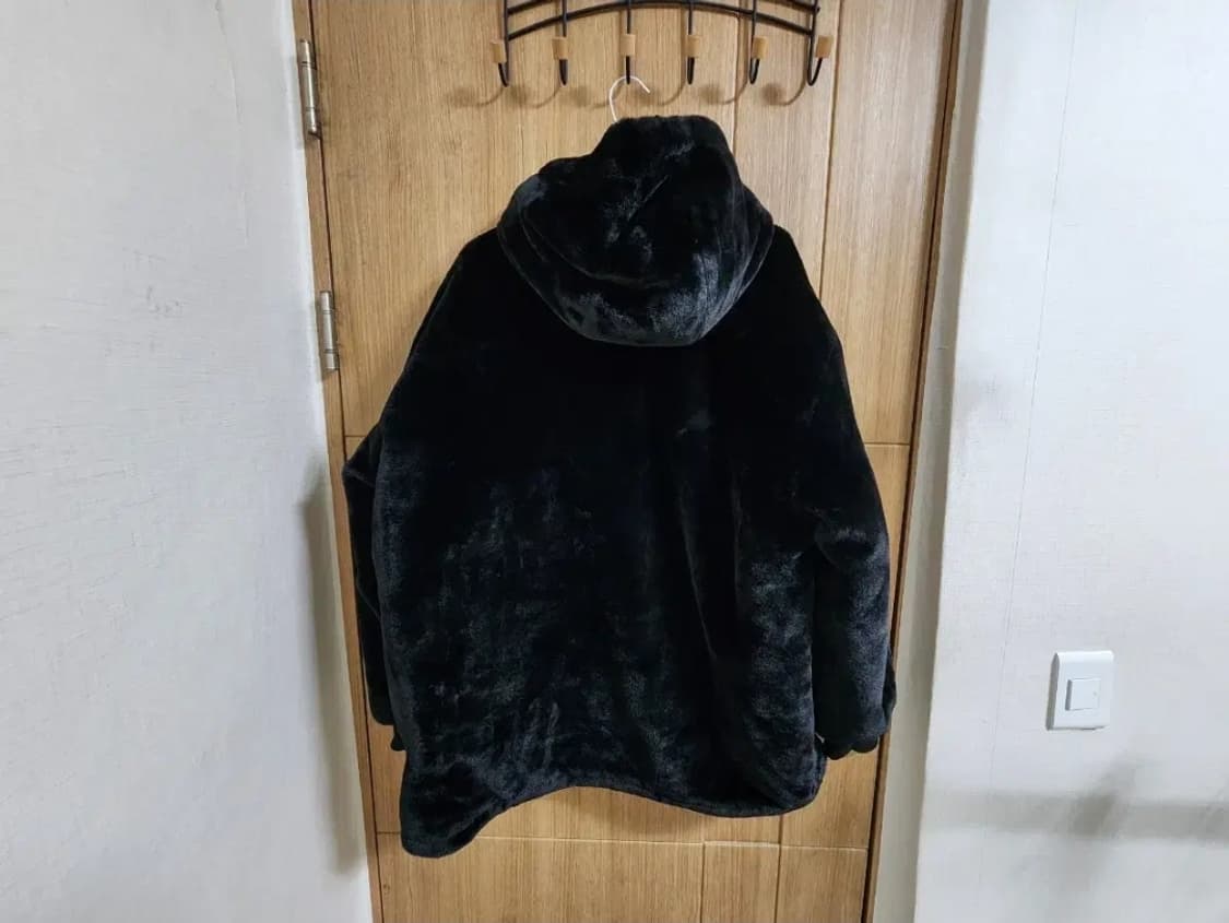 (F)여성 밍크퍼 아노락 패딩 점퍼 상품이미지3