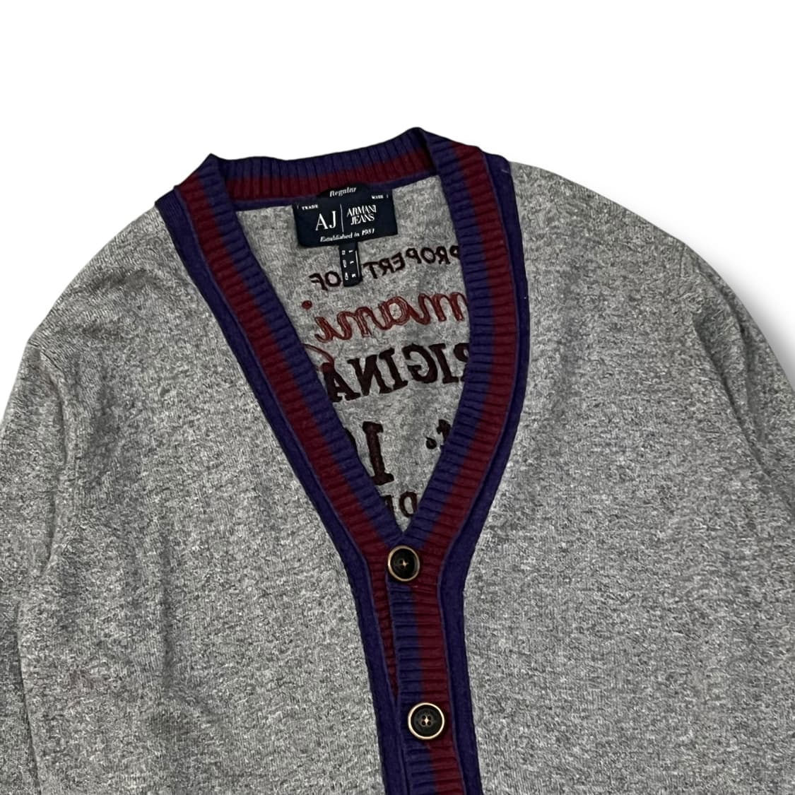  아르마니 진스 자수 가디건 y13866 상품이미지4
