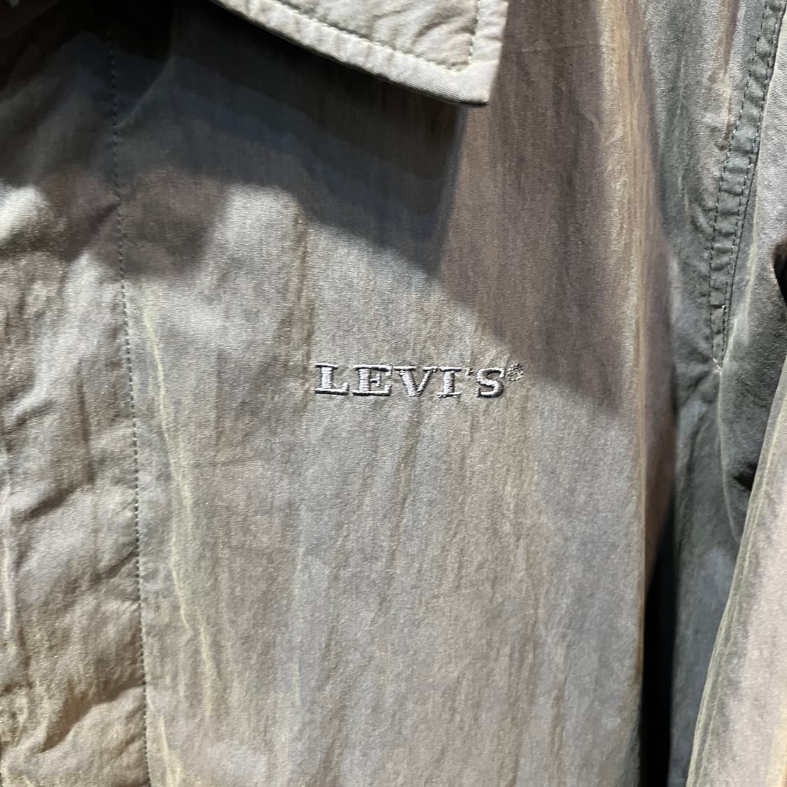 (M)리바이스 스펠 로고 코튼 봄버자켓 상품이미지2