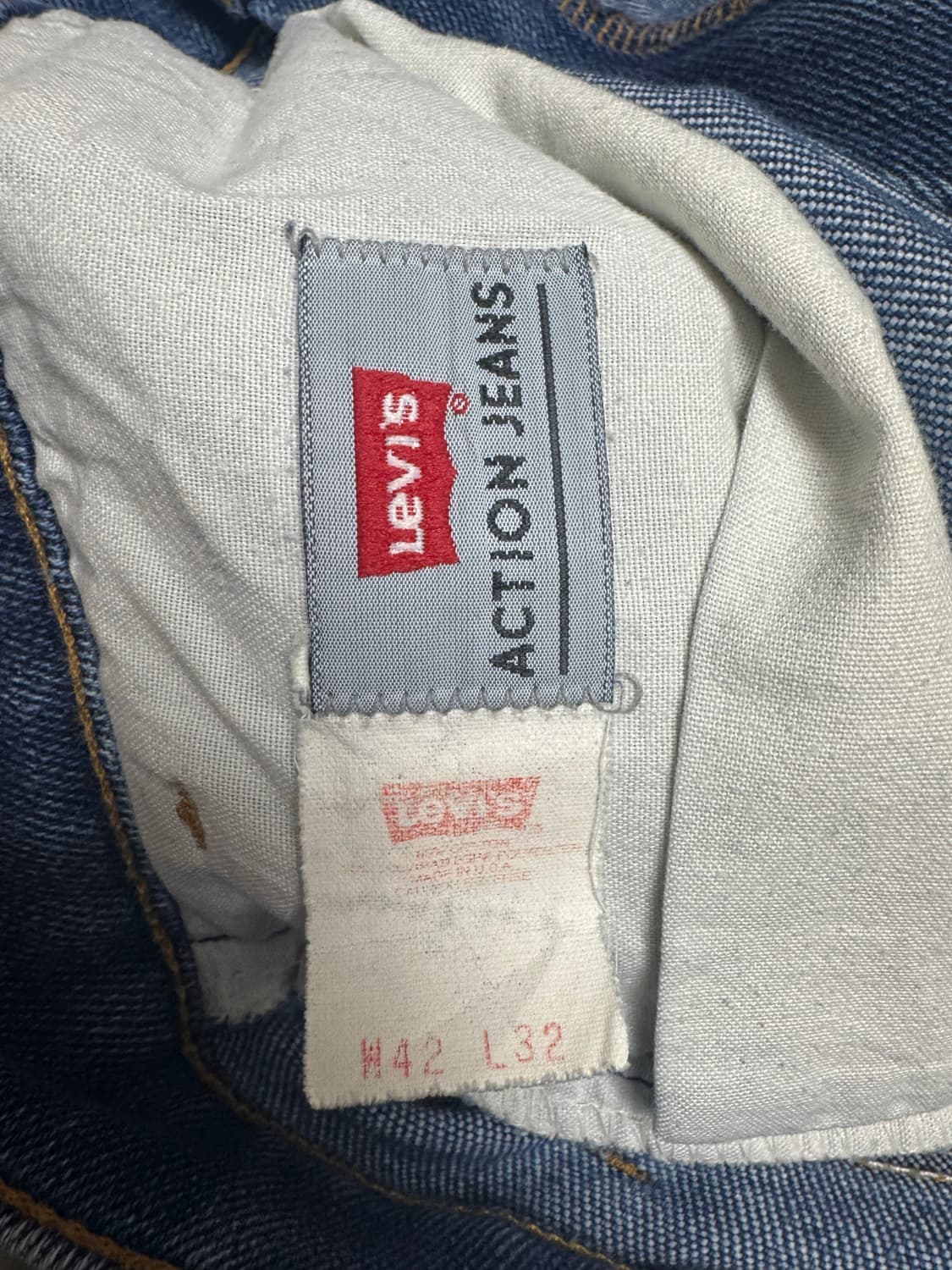 80s 리바이스 액션진 오렌지탭 상품이미지5