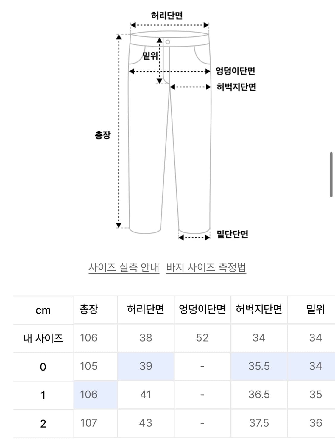 (1, 새상품) 노운 엔지니어드 모션 데님 팬츠 블루 상품이미지2