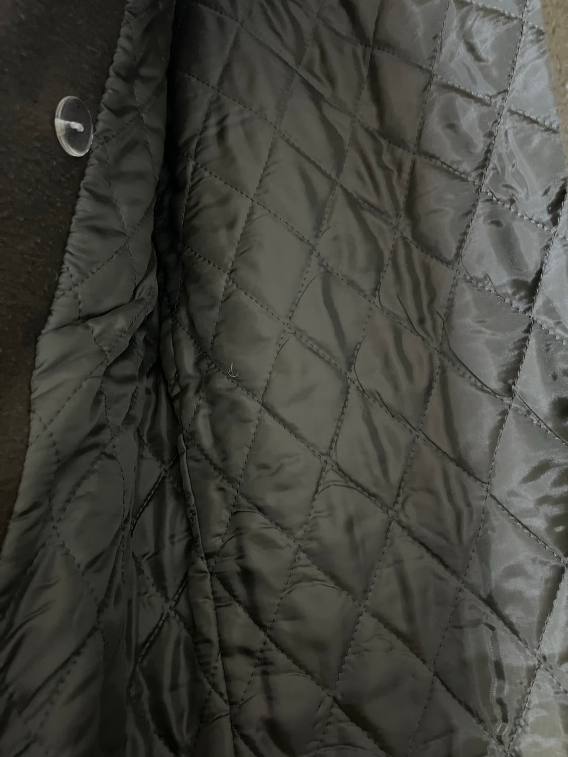 올리브색상 코트 상품이미지3