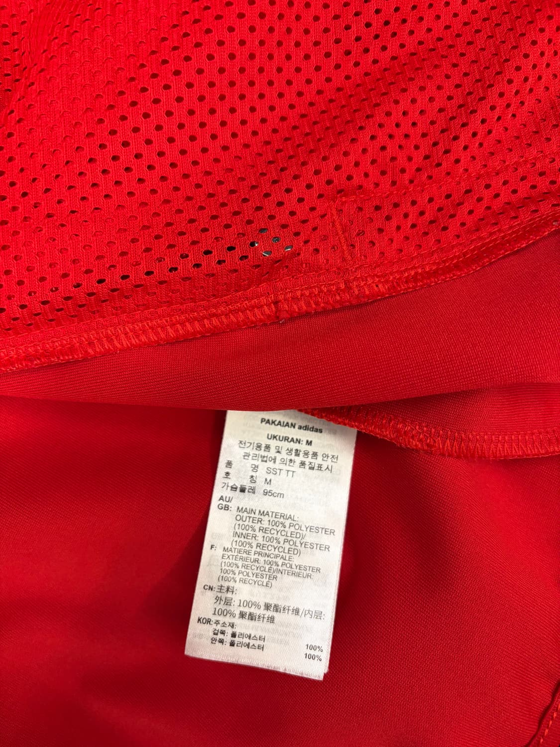 [M]아디다스 본디드 트랙탑 져지 레드 상품이미지8