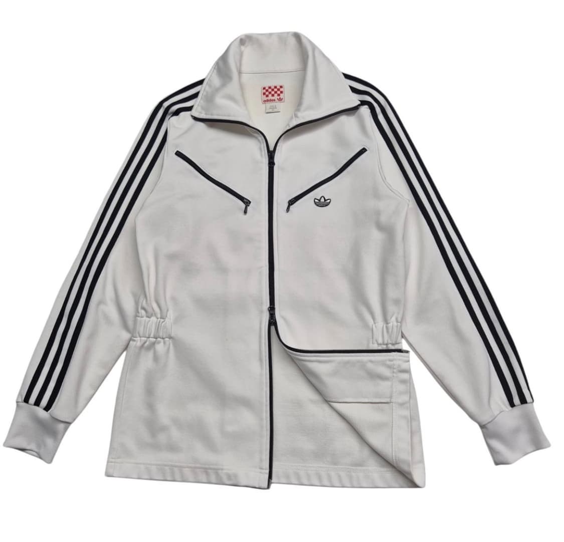 아디다스 굿이어 산레모 트랙탑 져지 자켓 흰/검 상품이미지1