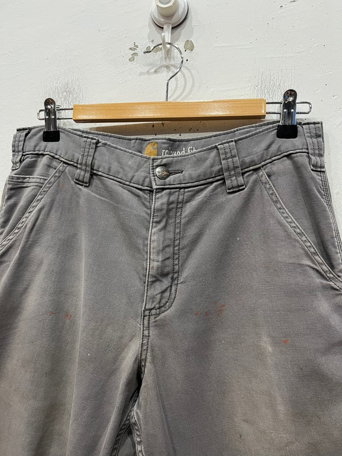 빈티지 칼하트 페인팅 팬츠 상품이미지4