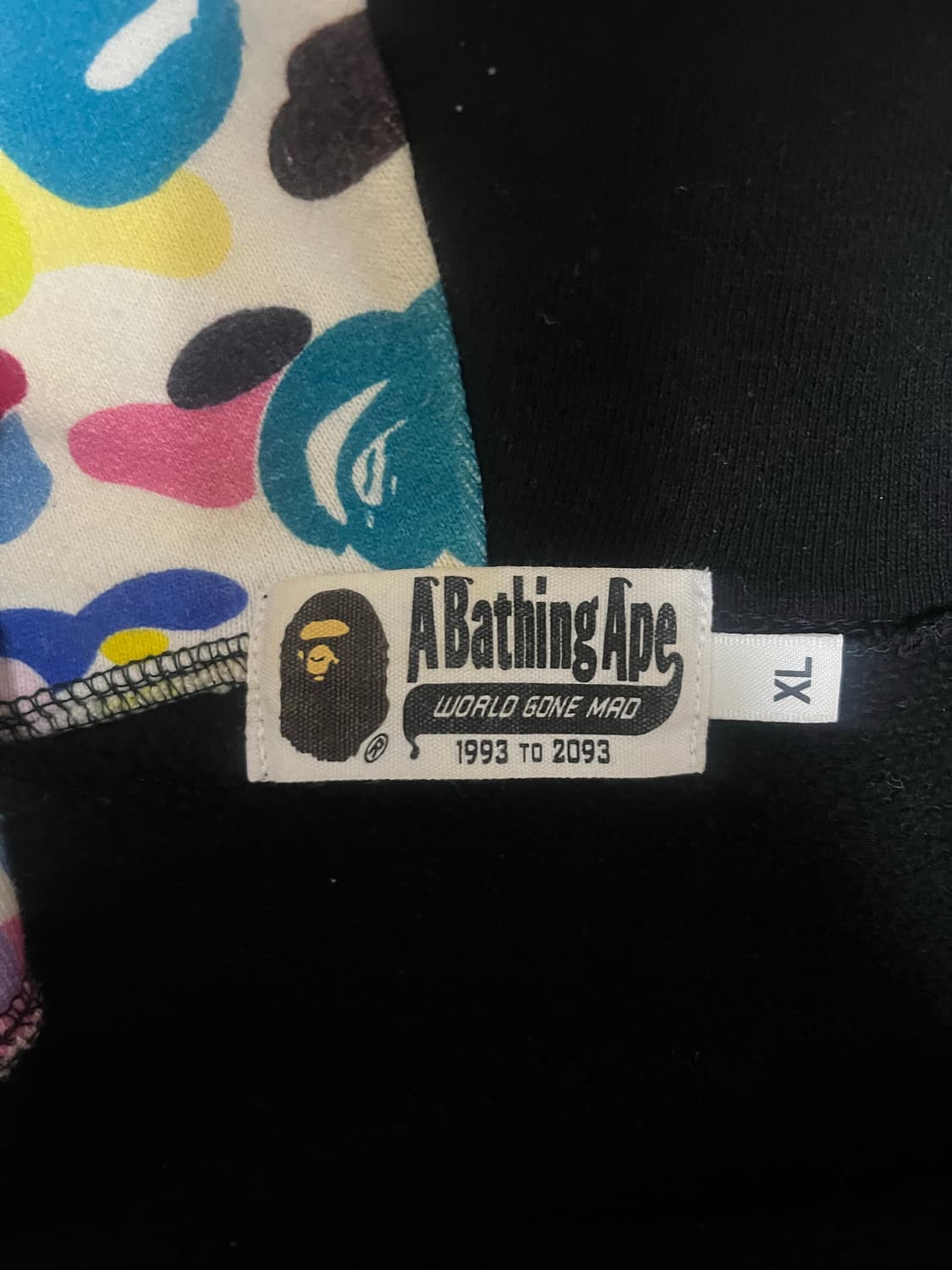 베이프 후드집업 nyc 로고 상품이미지5