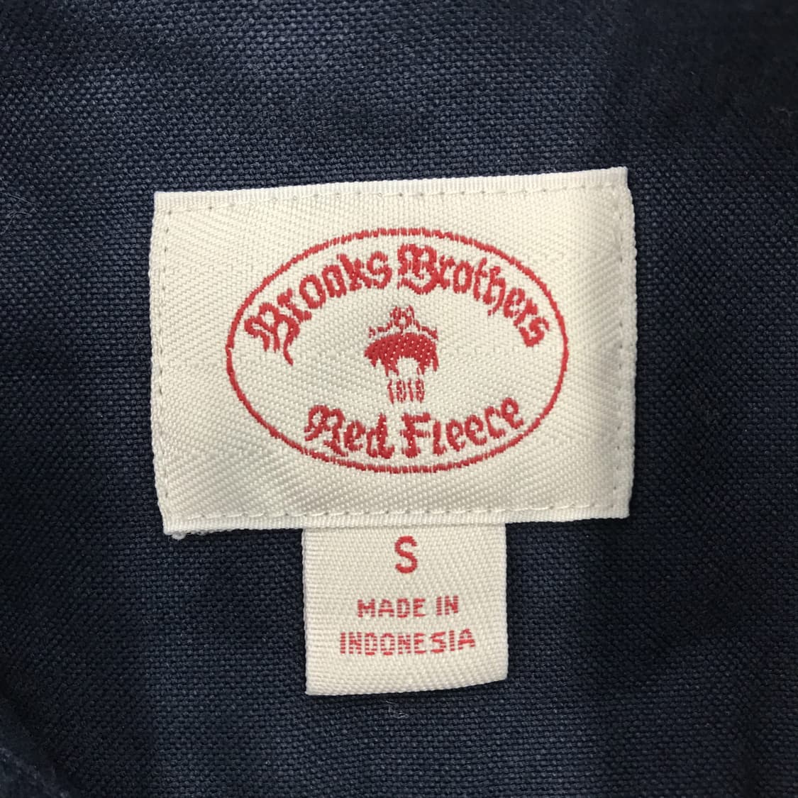 브룩스브라더스 네이비 옥스포드 셔츠 [95] 상품이미지4