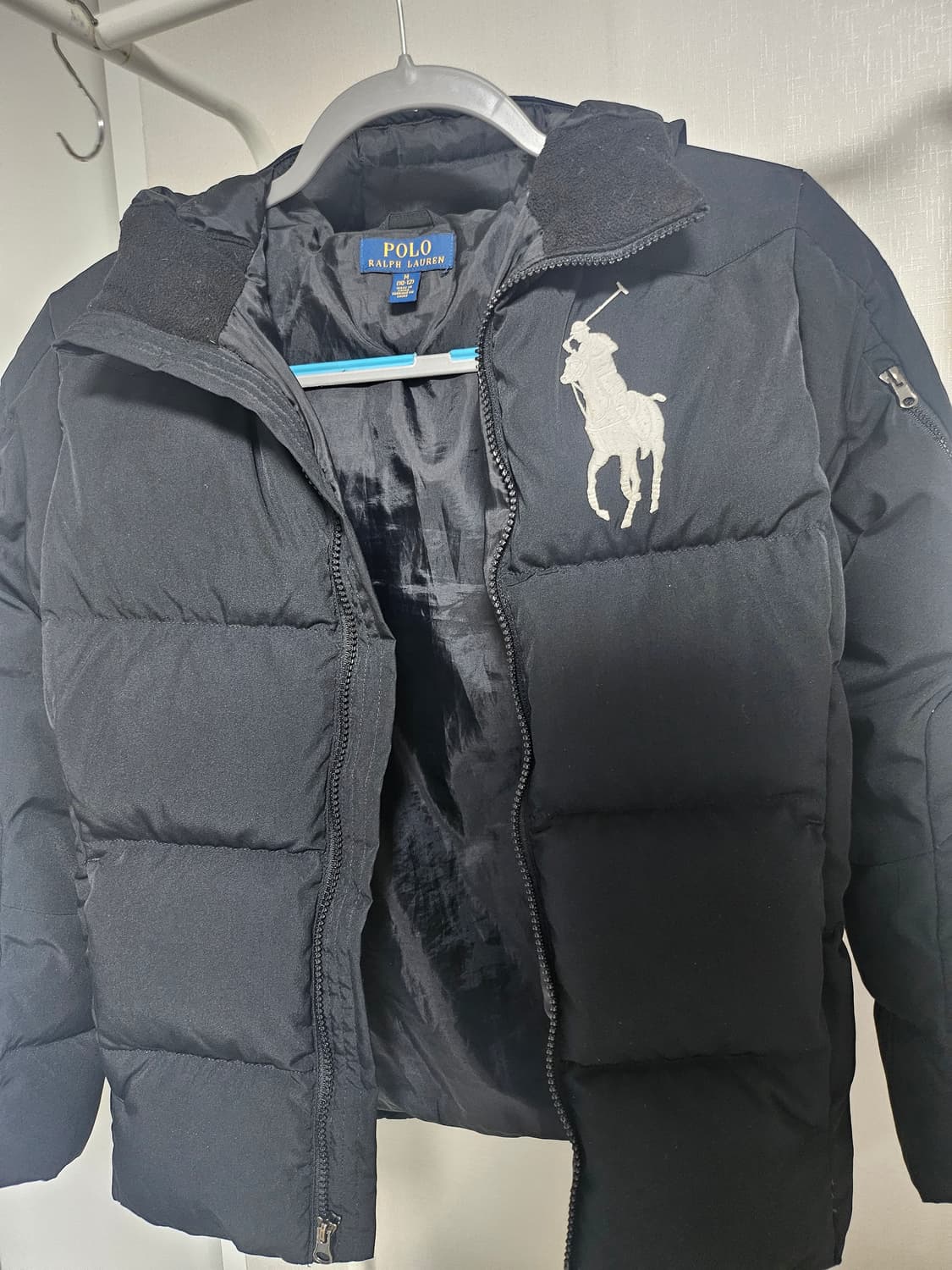 폴로 빅포니 블랙 패딩 상품이미지1