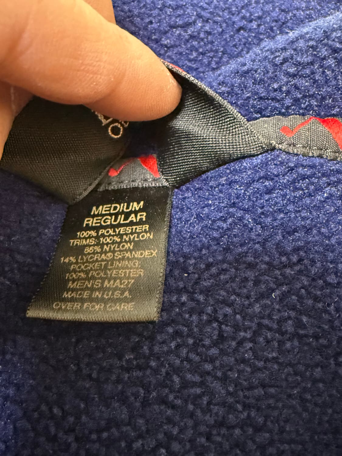 엘엘빈 헤비 플리스 풀오버 네이비 80s 상품이미지4