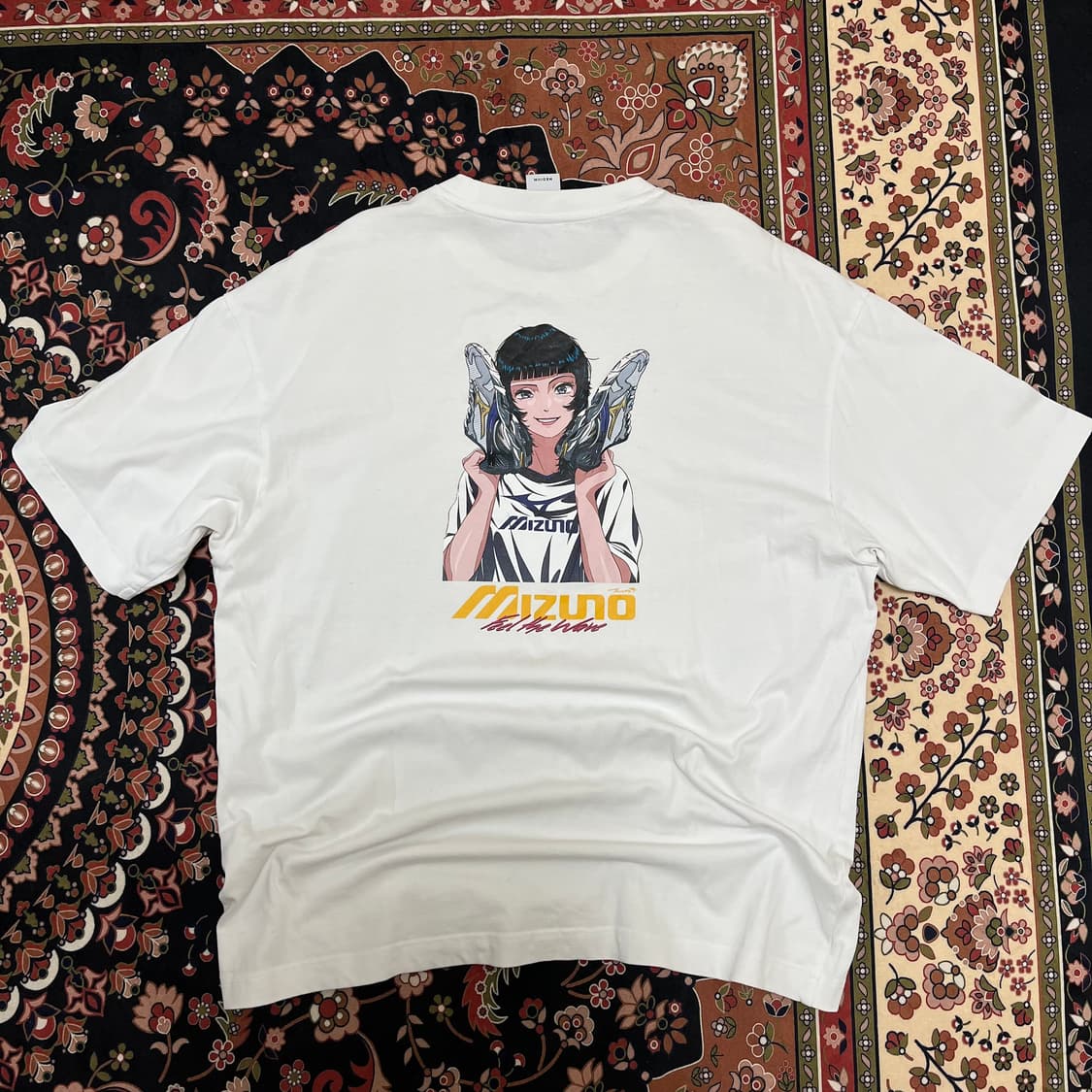 미즈노 남여공용 그래픽 반팔티 M/95 상품이미지1