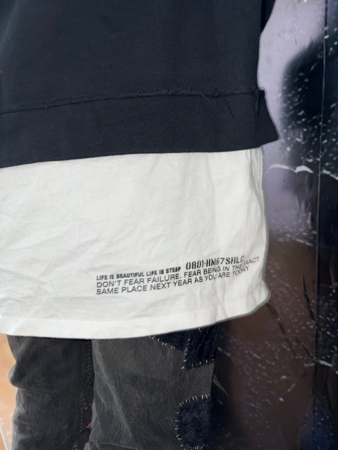 Shellac x semanticdesign Seam Hoodie 상품이미지5