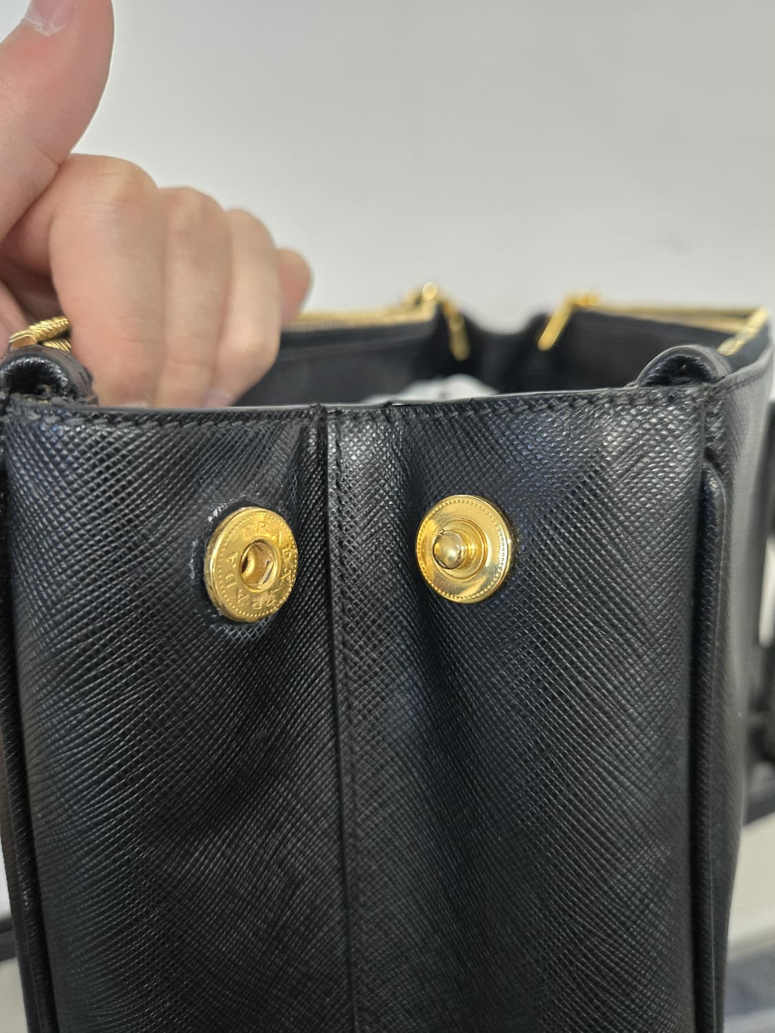 [보증서 정품]프라다 사피아노 토트백 상품이미지5