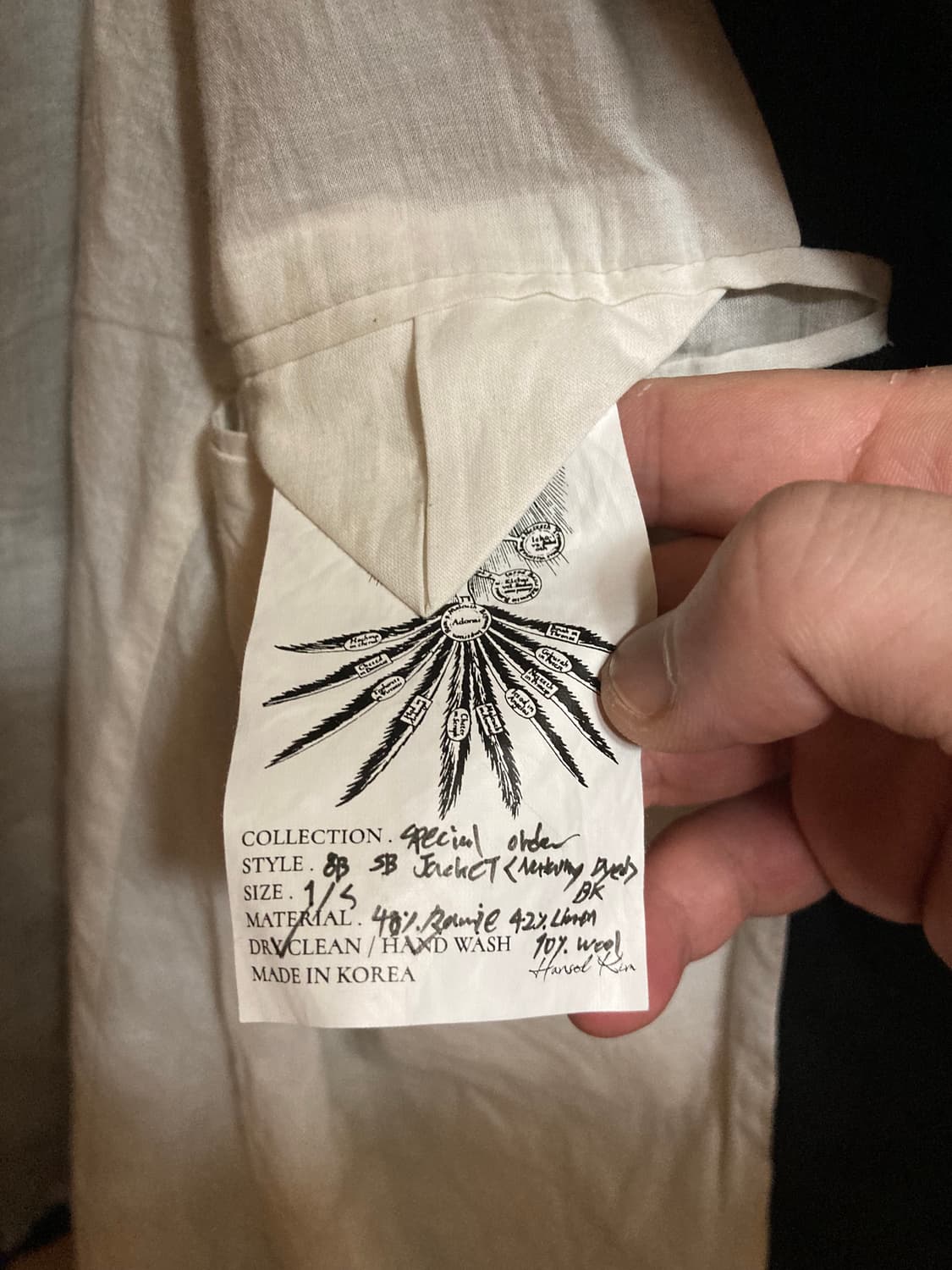 hansolkim 별주 오더 재킷 1사이즈 상품이미지6