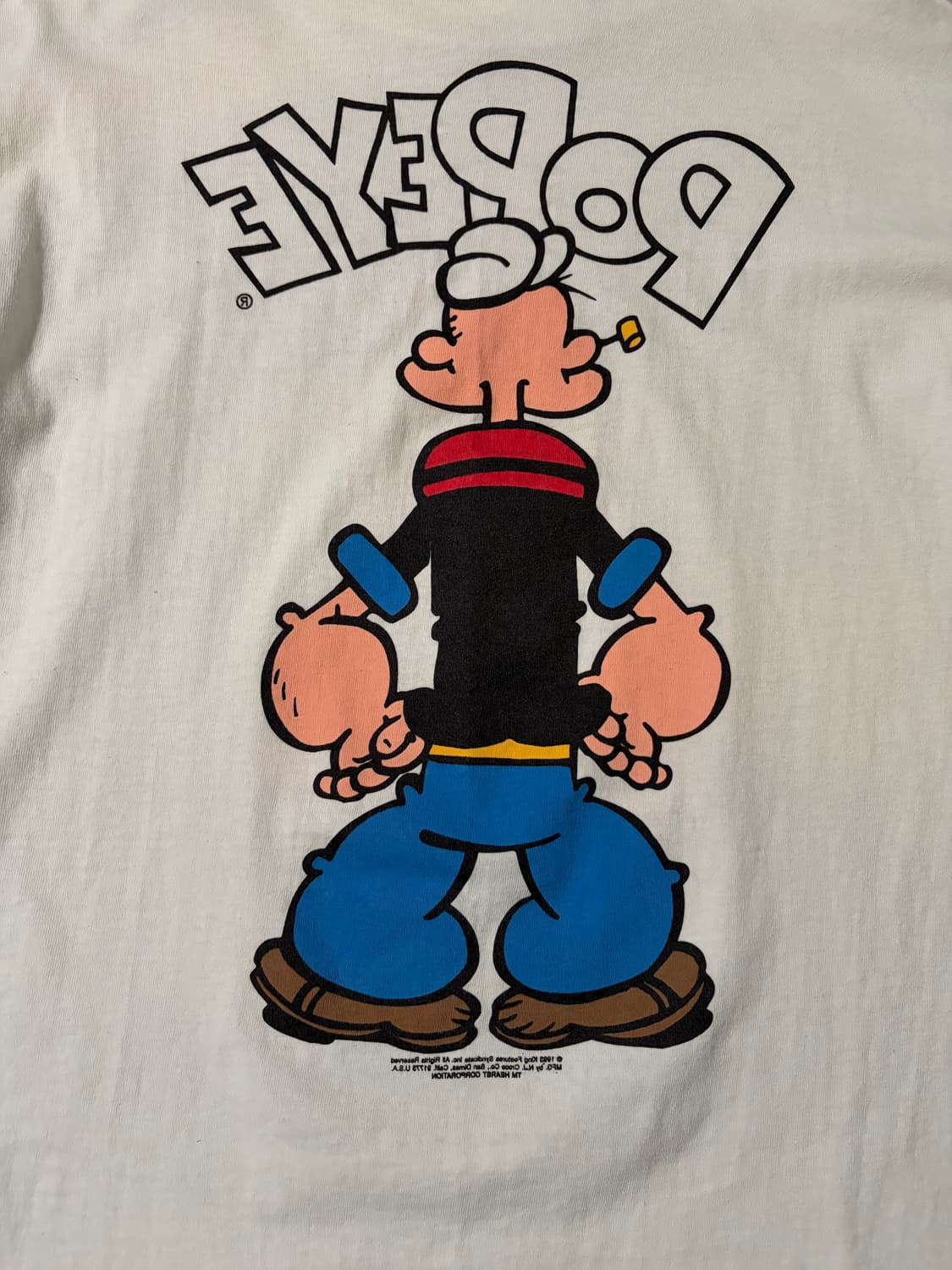 90s Popeye 뽀빠이 빈티지티셔츠  상품이미지7