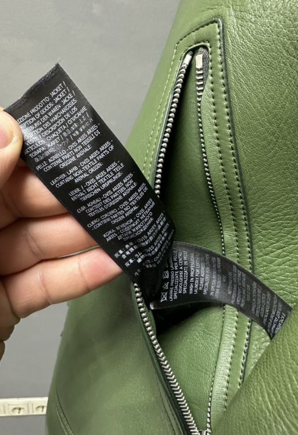 TOM FORD 톰 포드 블루종(레더-램스킨)해외발송 상품이미지10