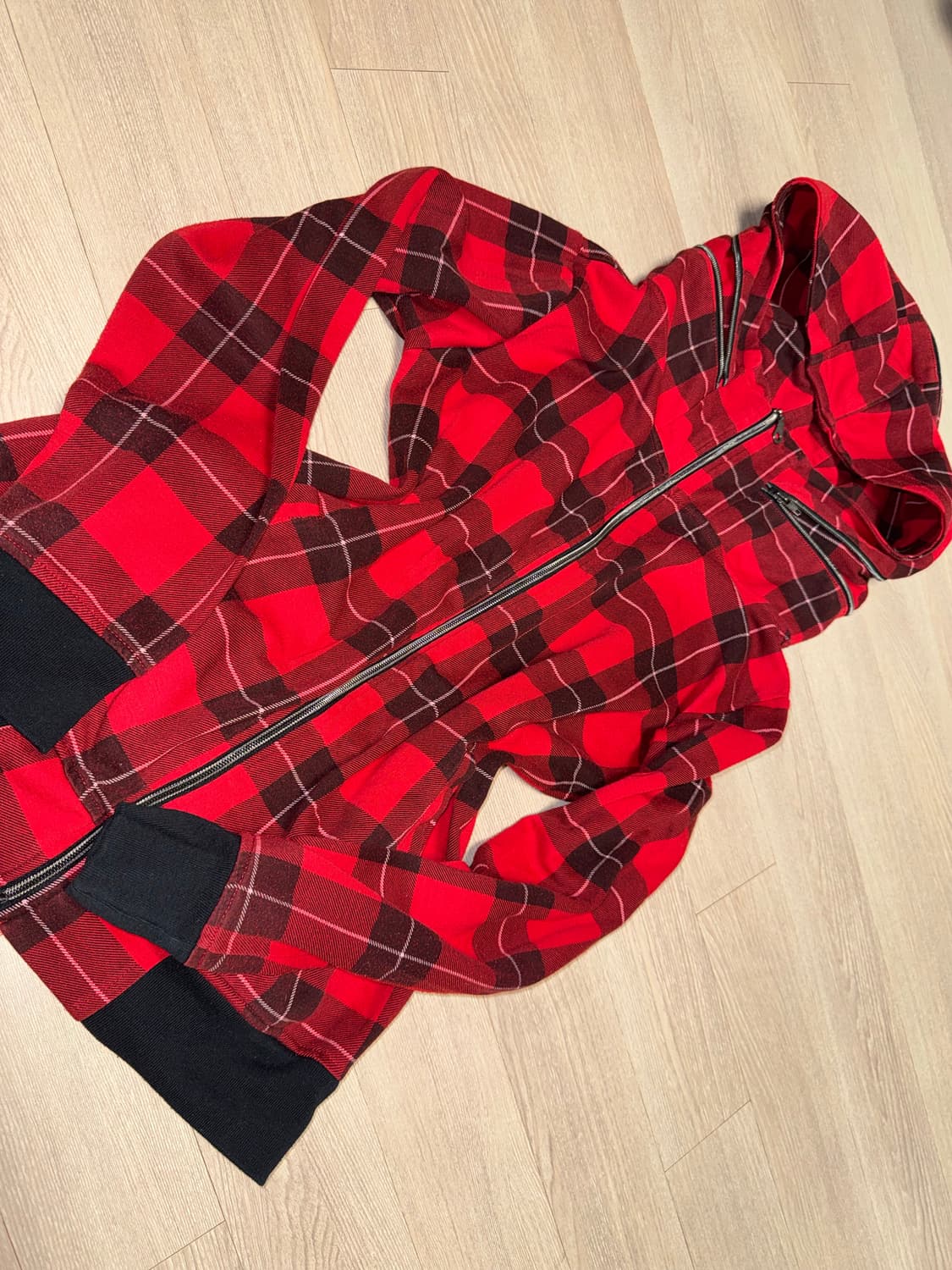 Vintage 펑크룩 락시크 세미펑크 후드집업 상품이미지2