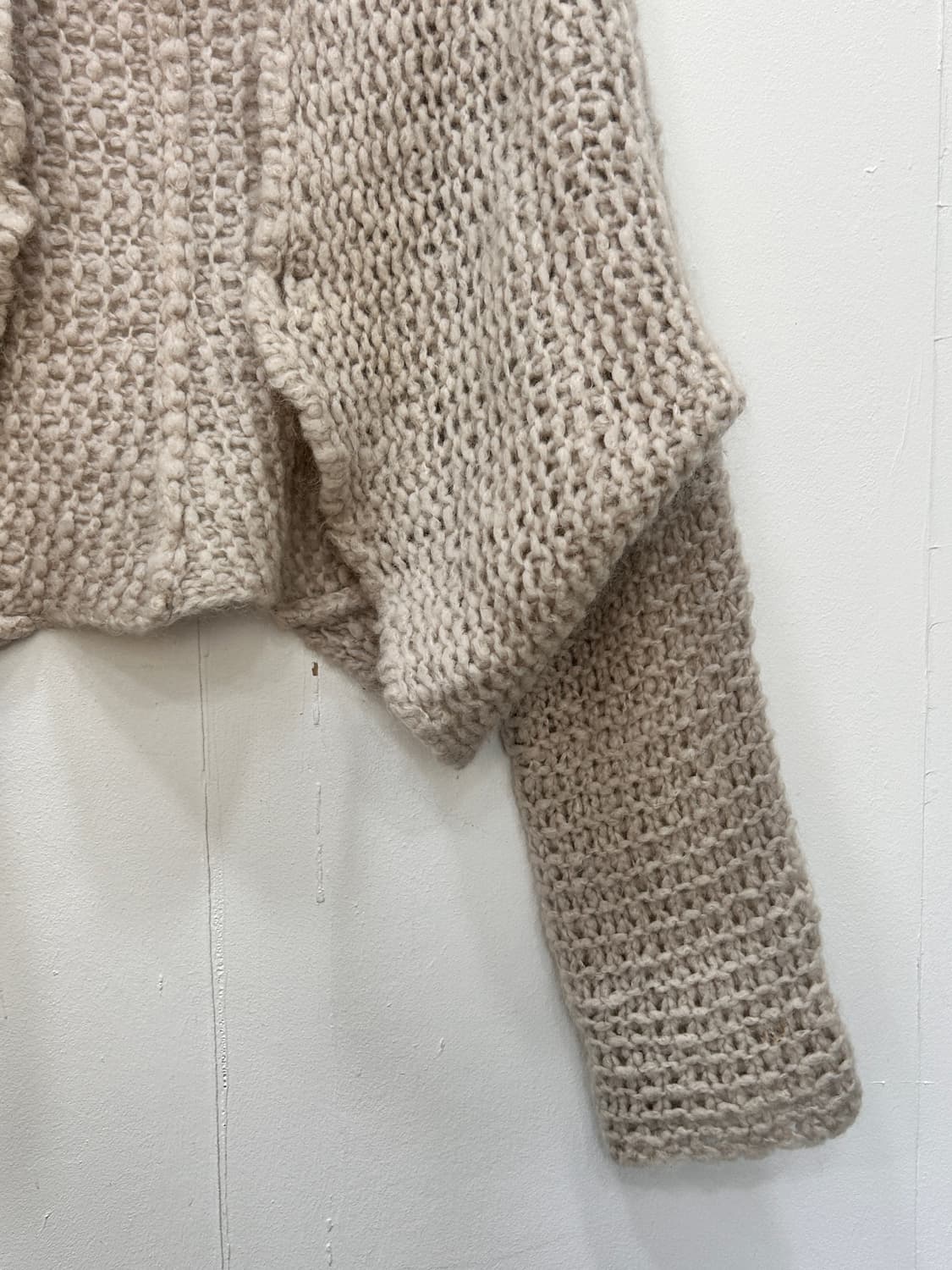 막스마라 울 실크 니트 볼레로 가디건 M 상품이미지3