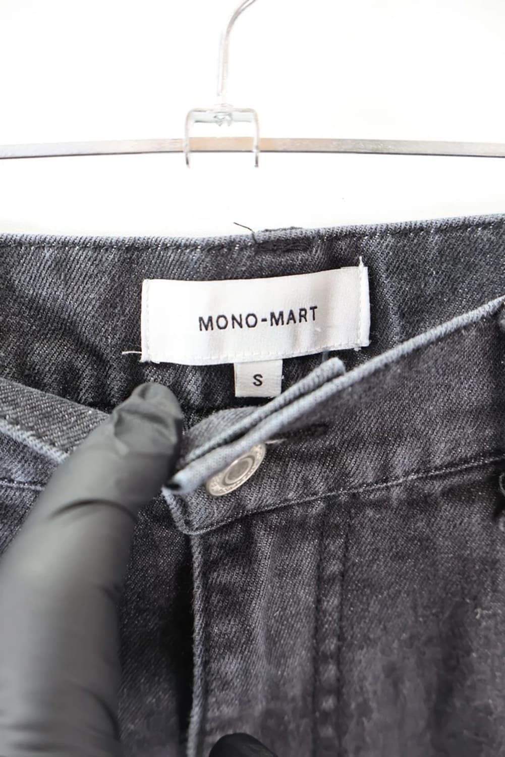 모노마트 흑청데님팬츠 상품이미지6