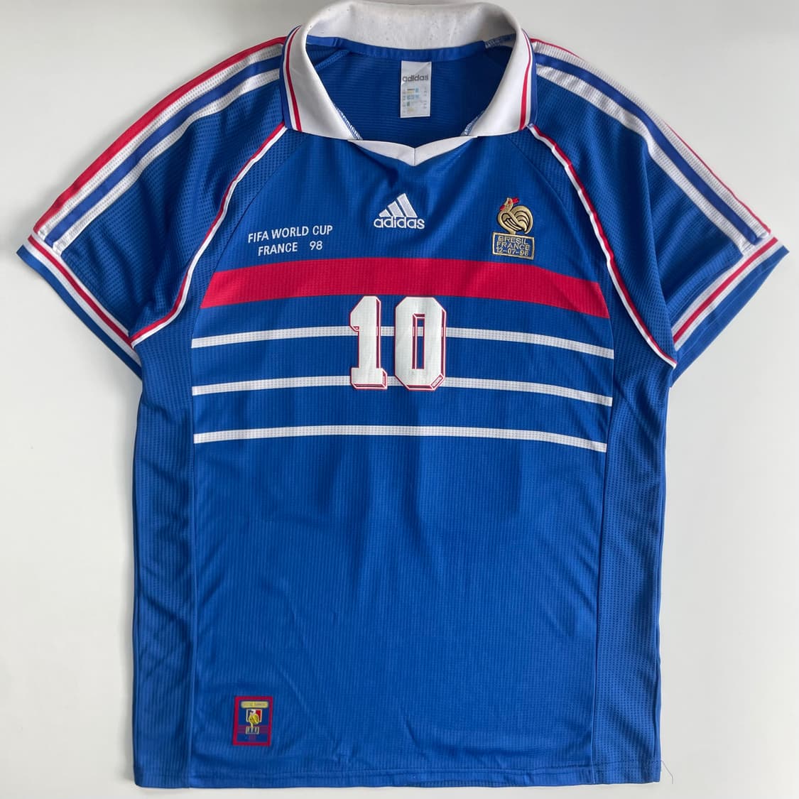 Adidas  아디다스 1998 지단 프랑스 유니폼  상품이미지2