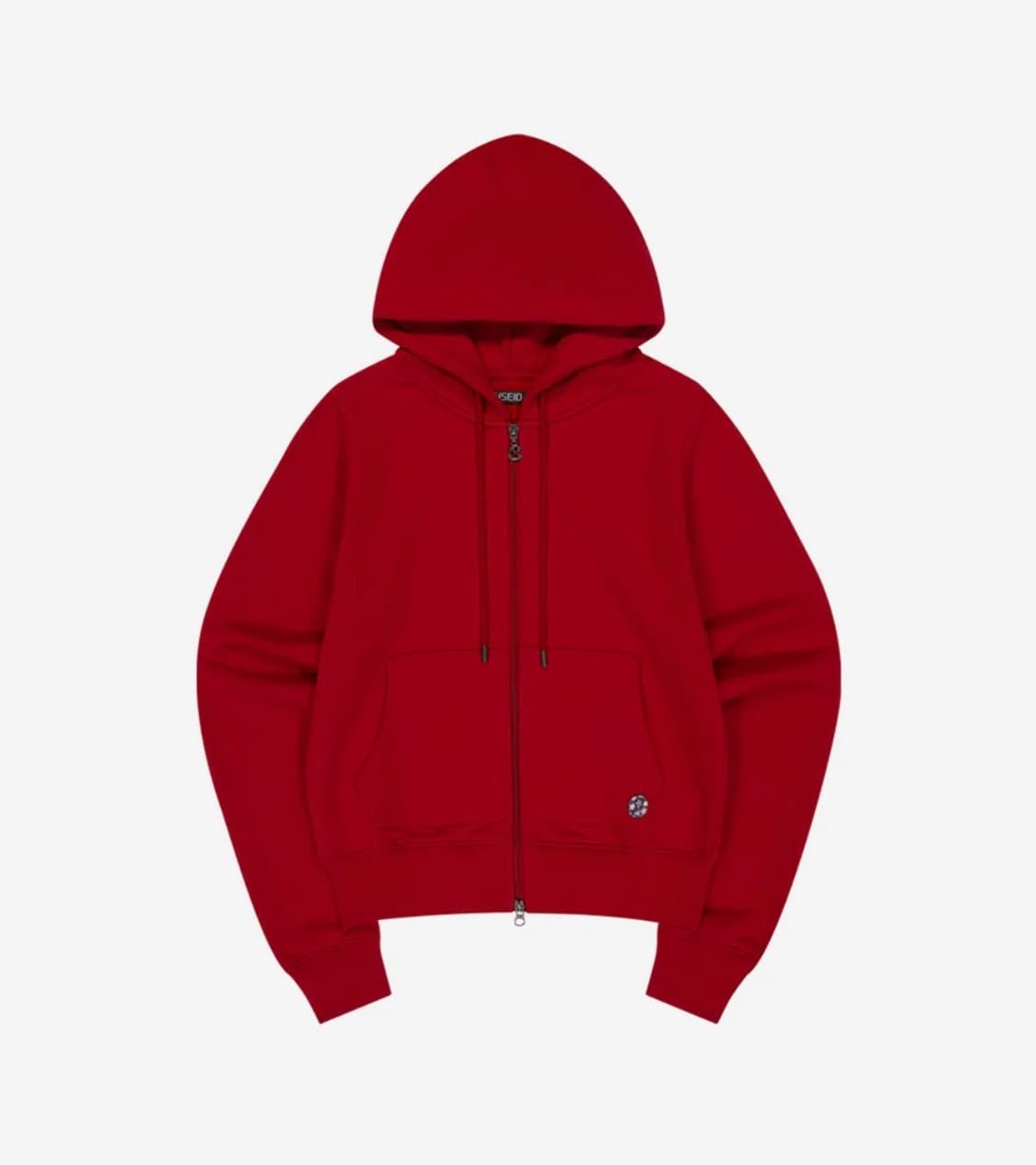 038 COZY HOOD ZIP-UP RED 상품이미지1
